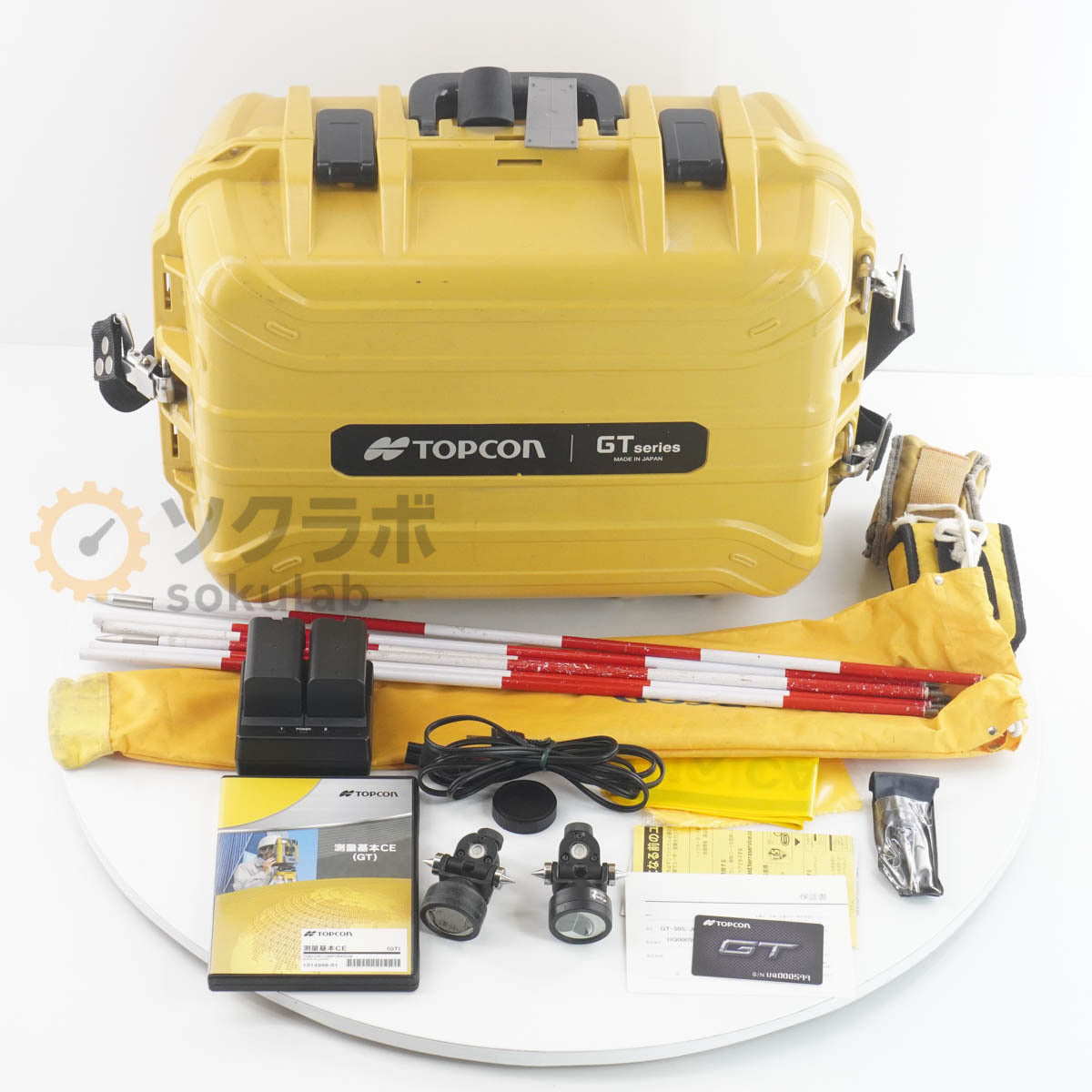 TOPCON GT-505 Total Station Surveying Machine AC Adapter [k1217426894]