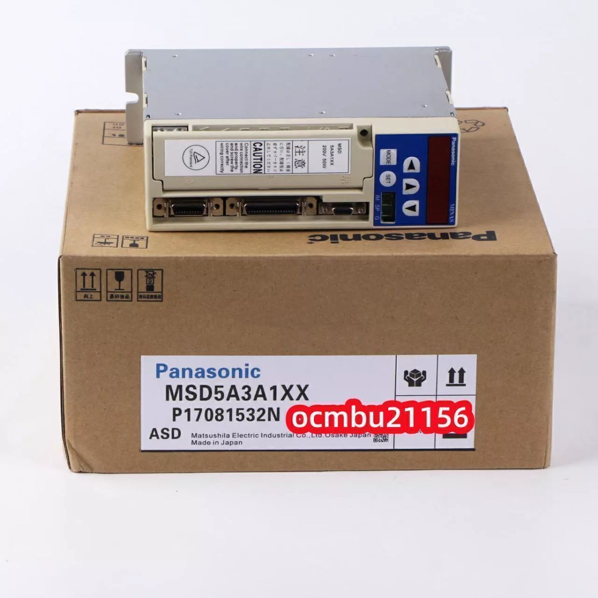 Panasonic MSD5A3A1XX Servo Driver [j1217547743]