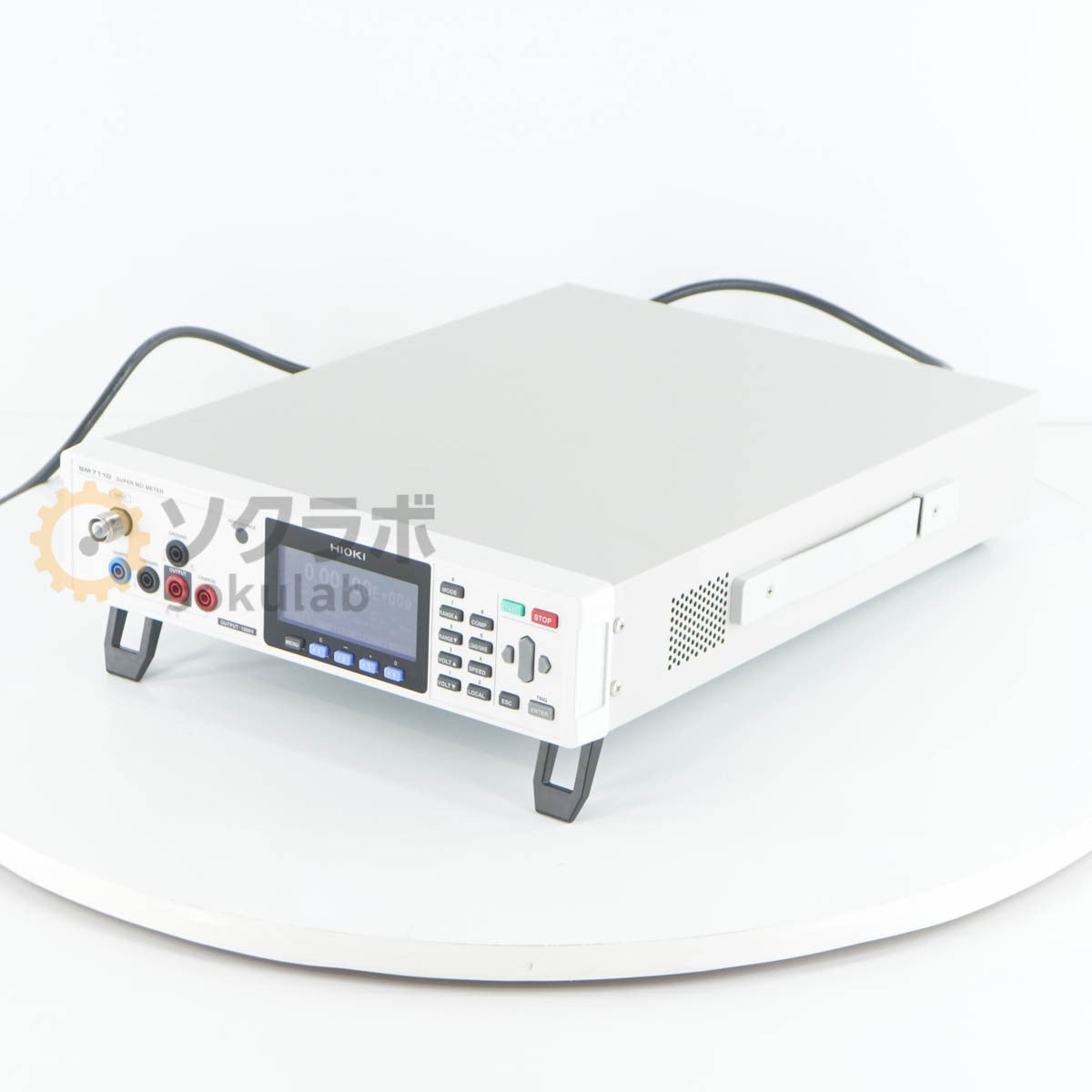 HIOKI SM7110 Super Insulation Resistance Meter Power Cord Software Instruction Manual [j1217626539]