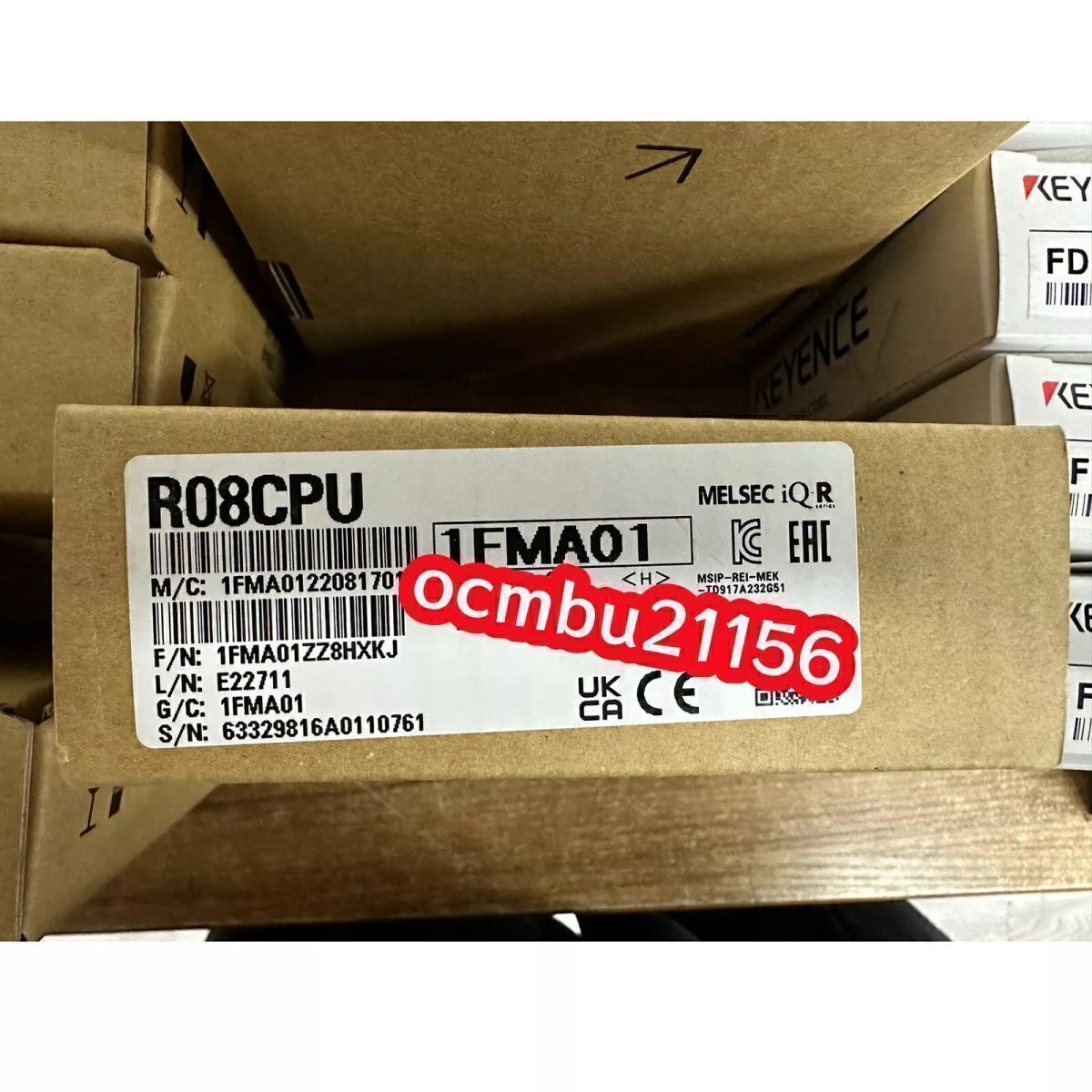 Mitsubishi Electric R08CPU Sequencer CPU Unit (open box) [l1217662772]