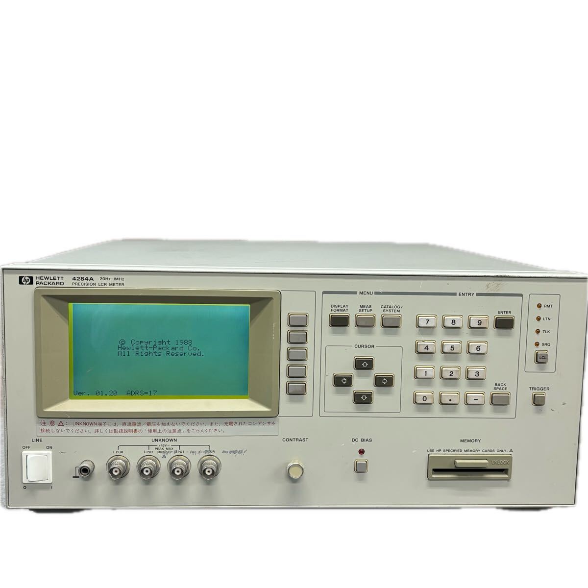 Hewlett Packard HP 4284A Precision LCR Meter 20Hz-1MHz [r1217724516]