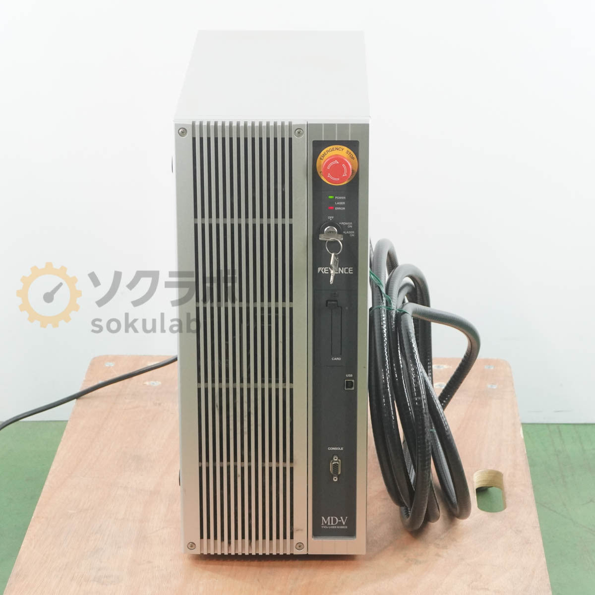 KEYENCE MD-V9600A Ultra-Compact YVO Laser Marker MD-V YVO4 with Power Cord and Software [e1217862558]