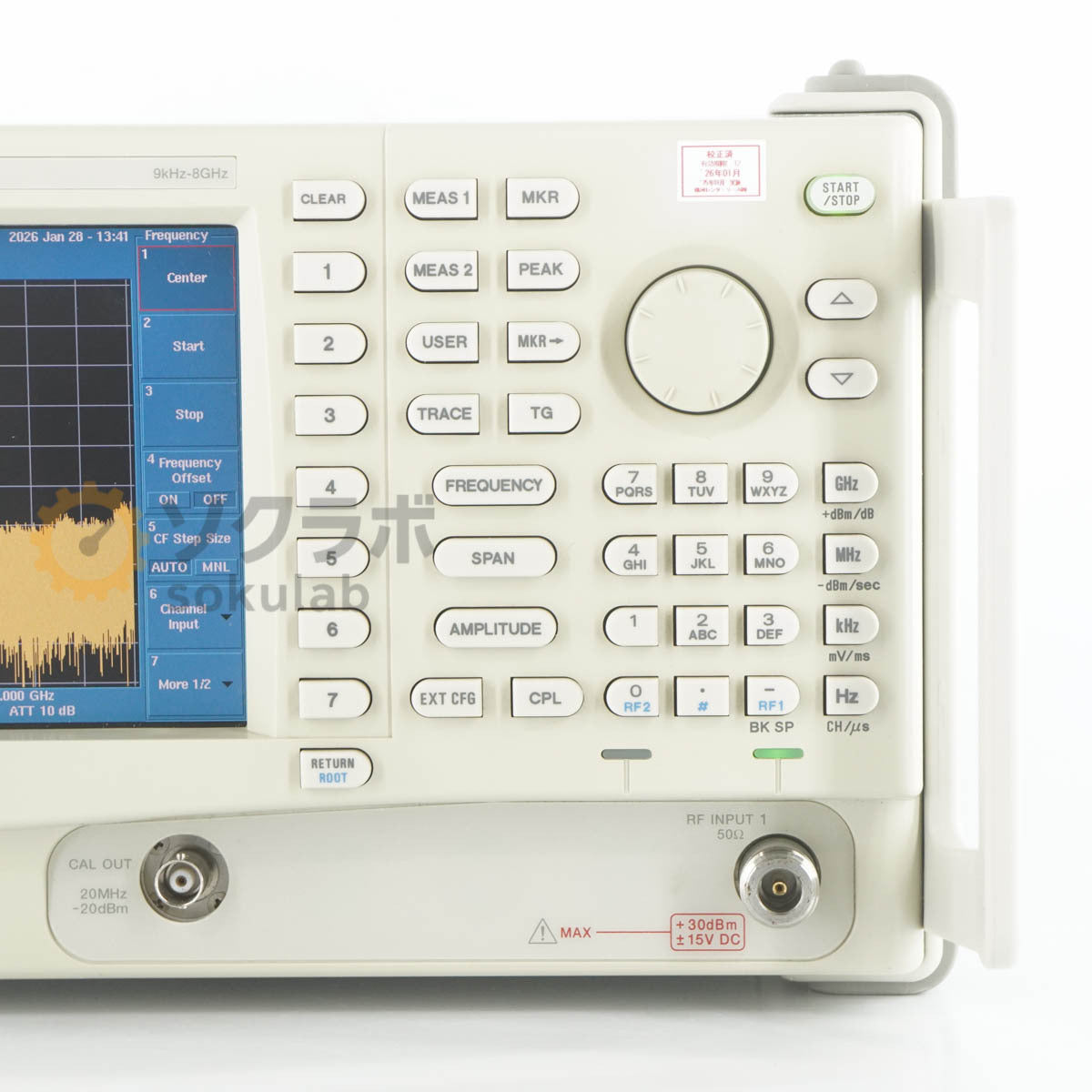 Advantest U3751 Spectrum Analyzer OP20 9kHz-8GHz [x1217906104]
