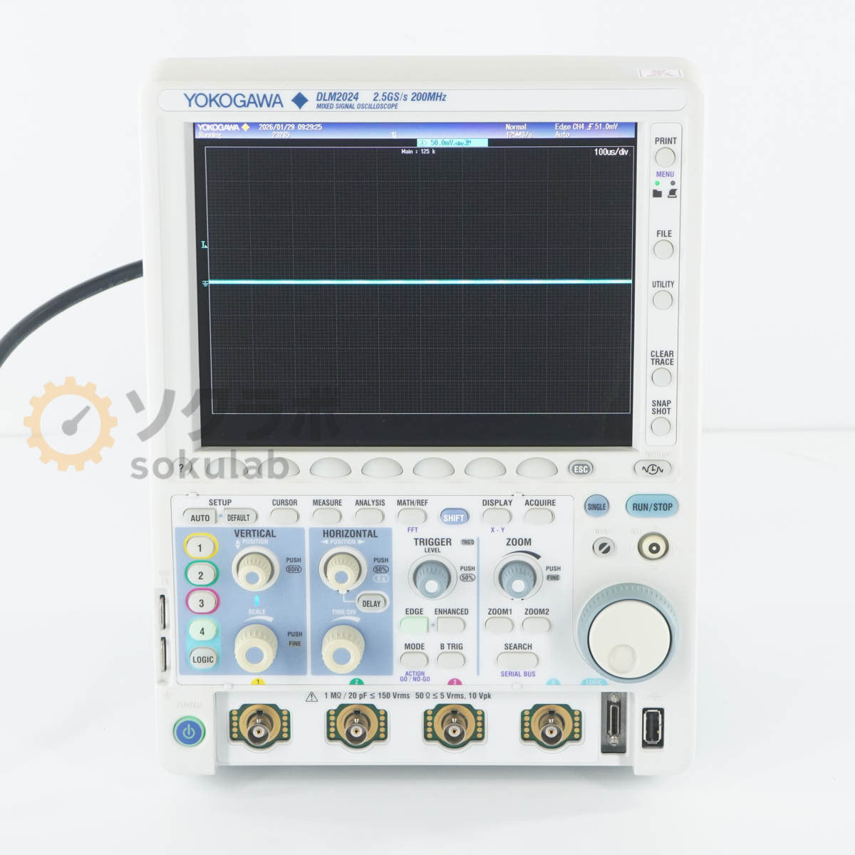 Yokogawa DLM2024 Mixed Signal Oscilloscope 200MHz 2.5GS/s [h1217908704]