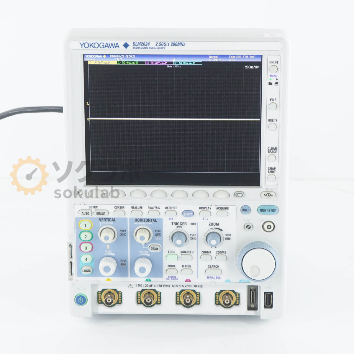 YOKOGAWA DLM2024 Mixed Signal Oscilloscope 200MHz [u1217902590]