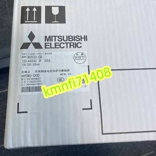 Mitsubishi Electric NV630-CW Magnetic Contactor 3P 500A 100 200 500 [g1217940473]