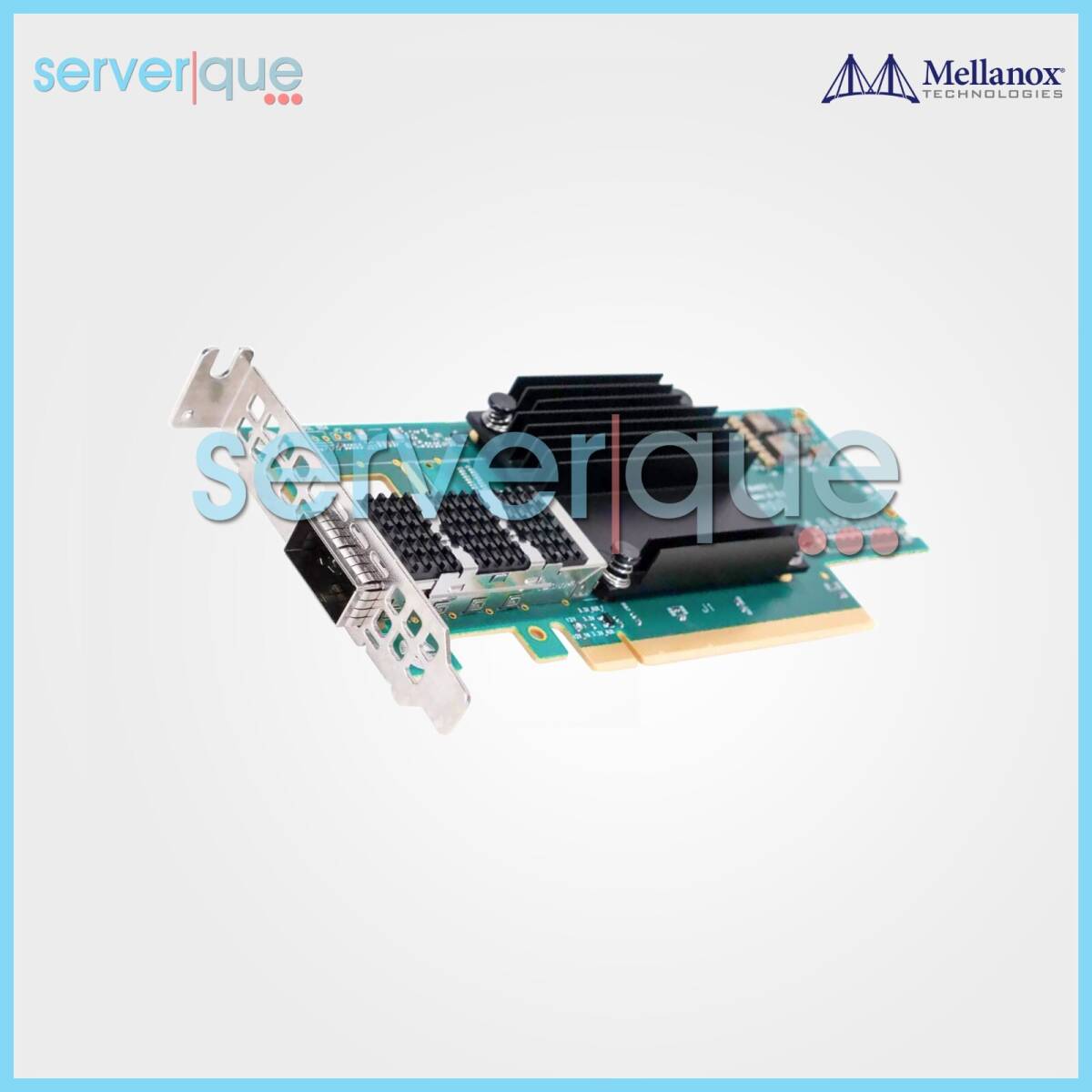 NVIDIA MCX653105A-ECAT ConnectX-6 VPI HDR 100Gb One-Port QSFP56 Network Adapter [e1218032881]