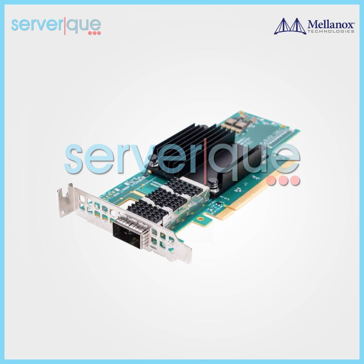 NVIDIA MCX653105A-ECAT ConnectX-6 VPI HDR 100Gb One-Port QSFP56 Network Adapter [e1218032881]