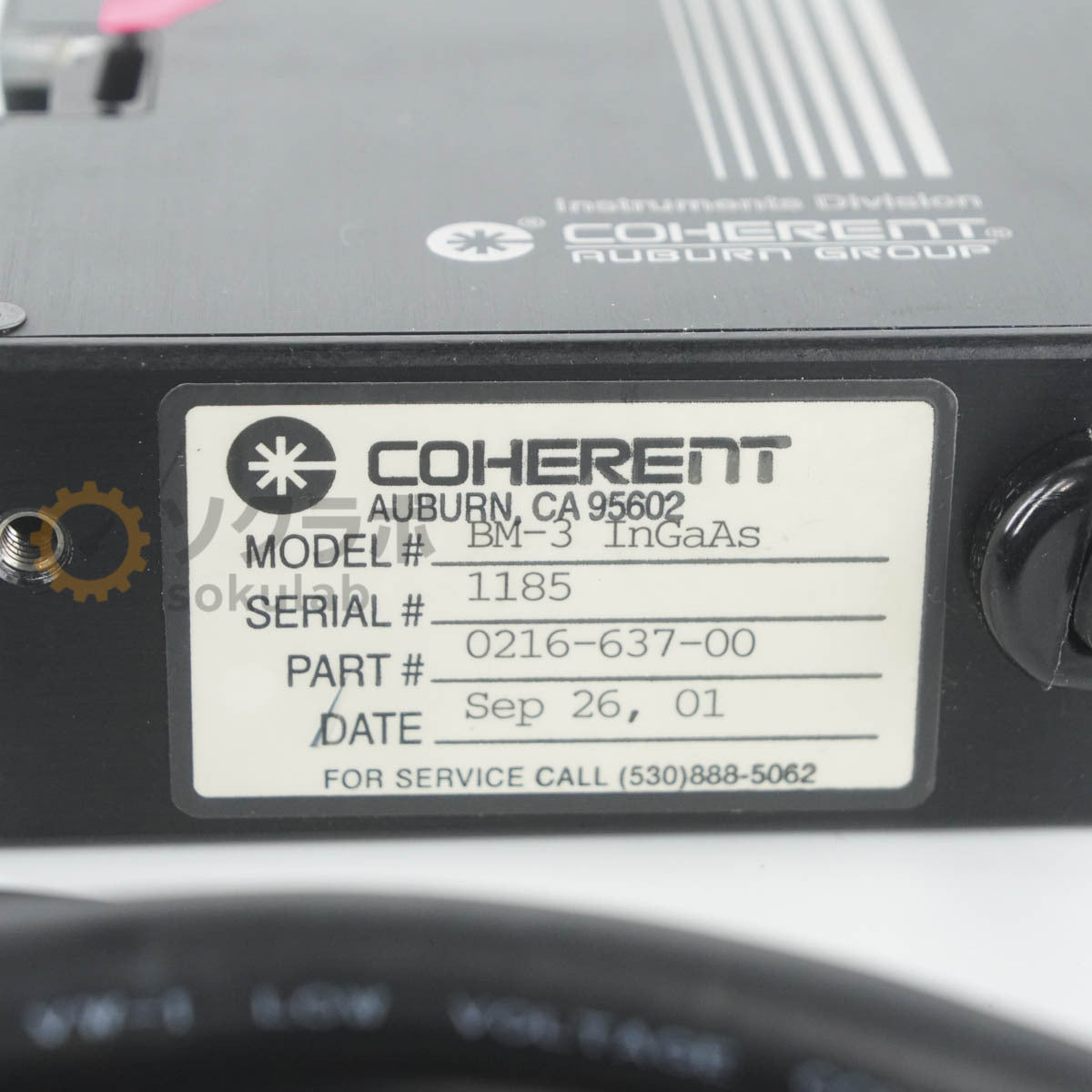 COHERENT BeamMaster BM-3 InGaAs Beam Diagnostic System Laser Measurement Equipment [g1218179809]