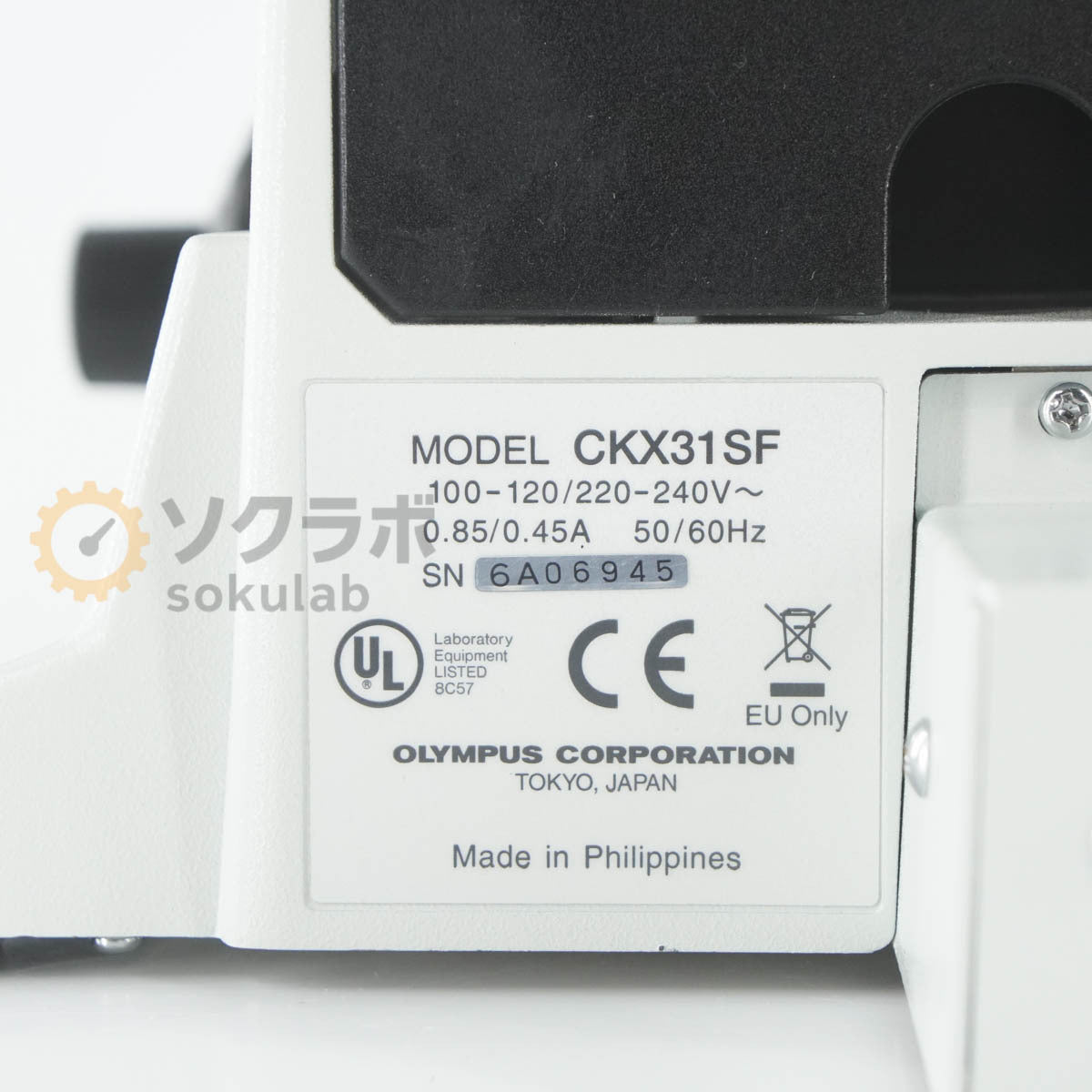 Olympus CKX31SF Olympus 10X/20 UPlanFL N 4X/0.13 CAch N 10X/0.25 LCAch N 20X/0.40 Microscope [u1218228992]