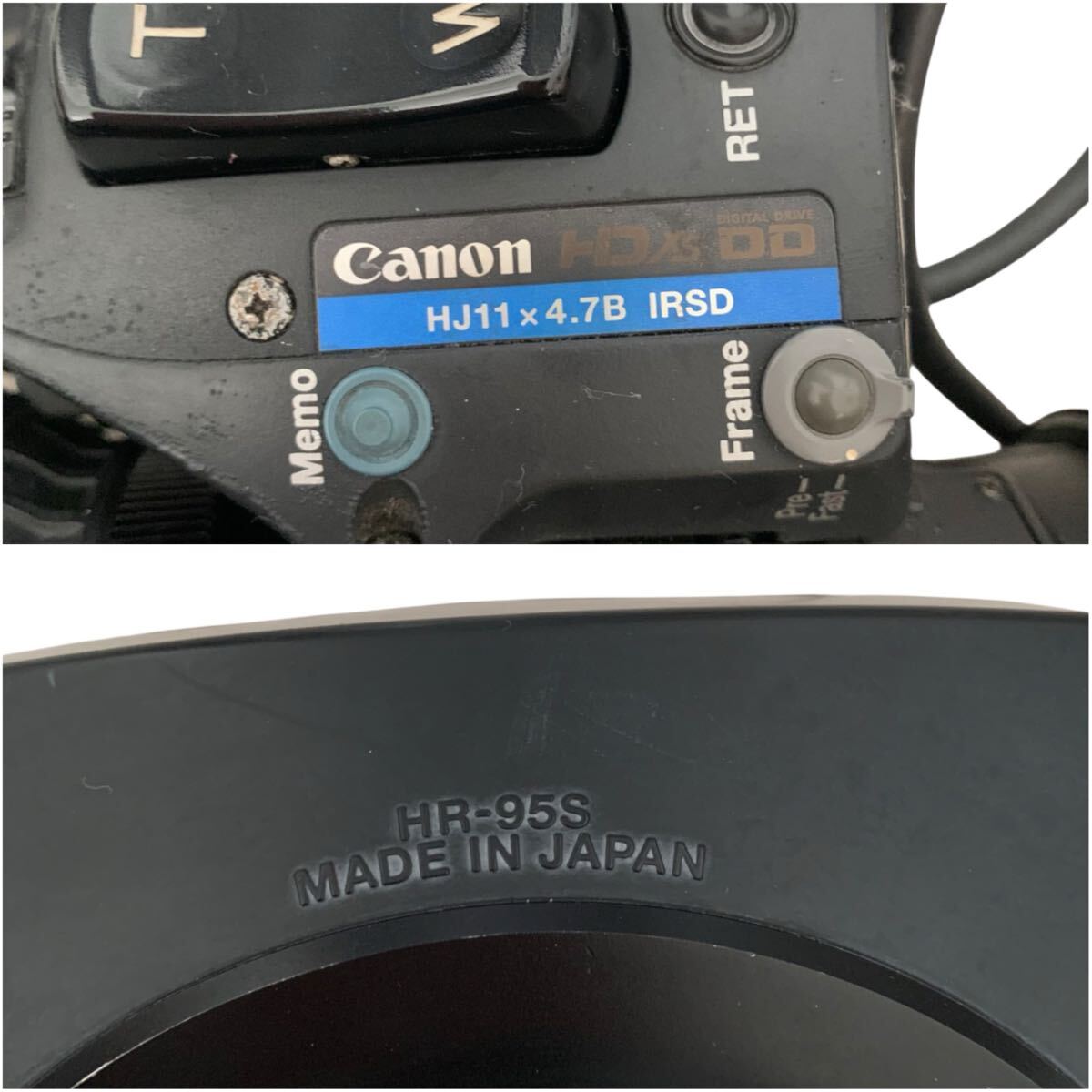 Canon HJ11×4.7B IRSD Video Production Broadcasting ENG Zoom Lens [q1218252165]