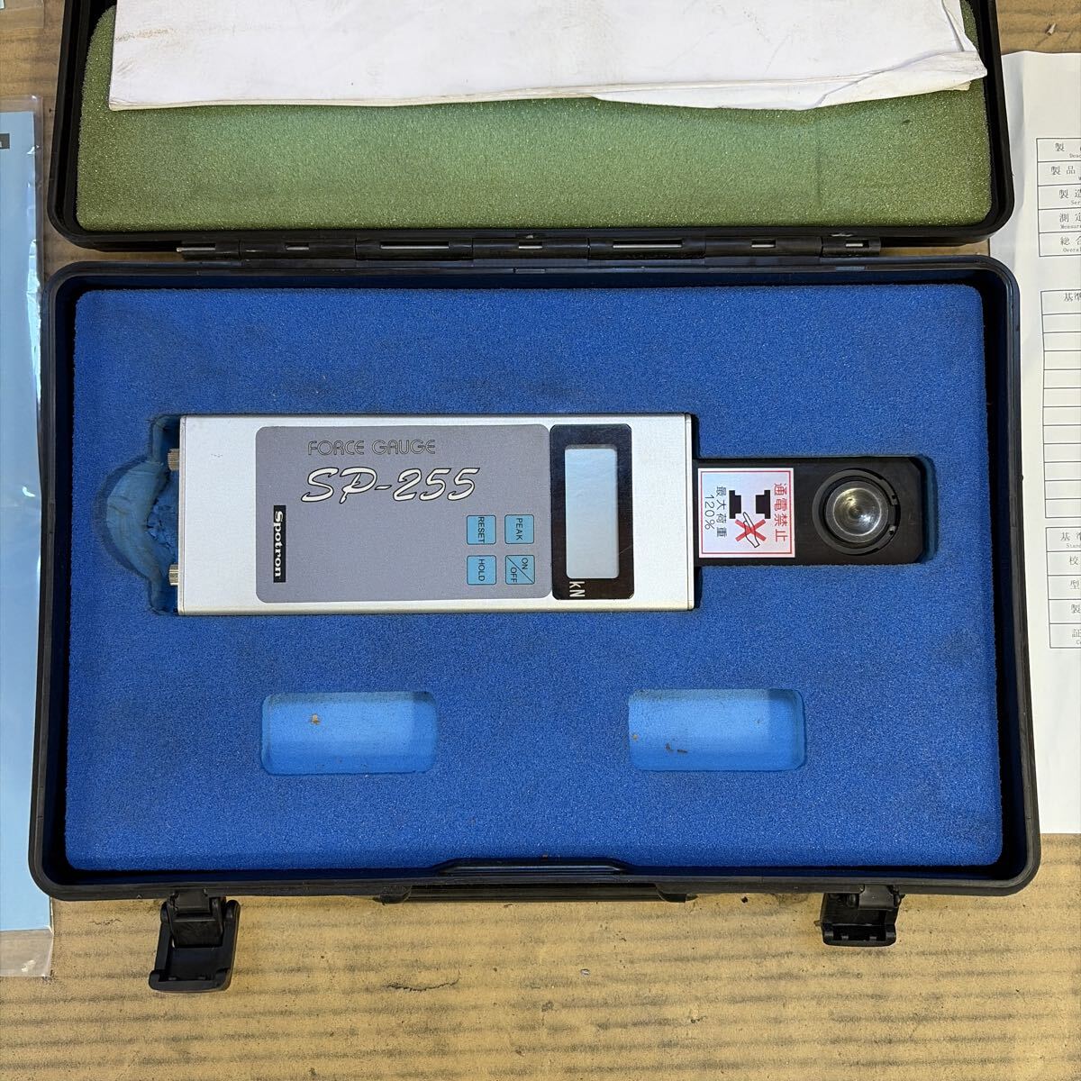 Spotron SP-255 Digital Pressure Gauge Measuring Device [e1218303853]