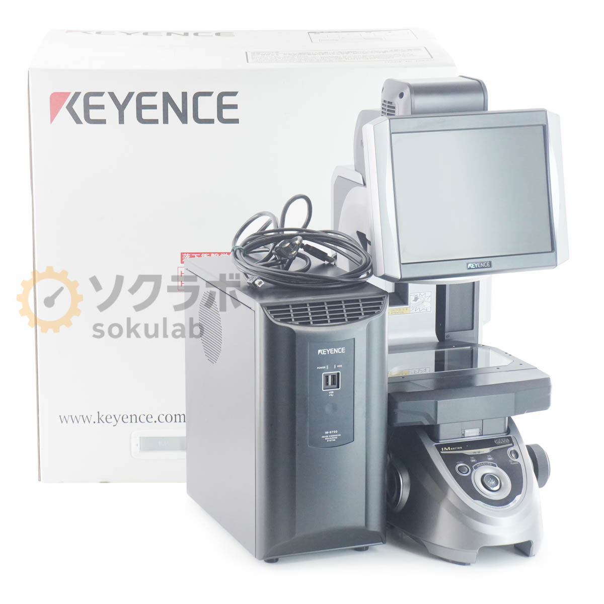 KEYENCE IM-6225 IM-6700 IMAGE DIMENSION MEASURING SYSTEM [q1218369477]