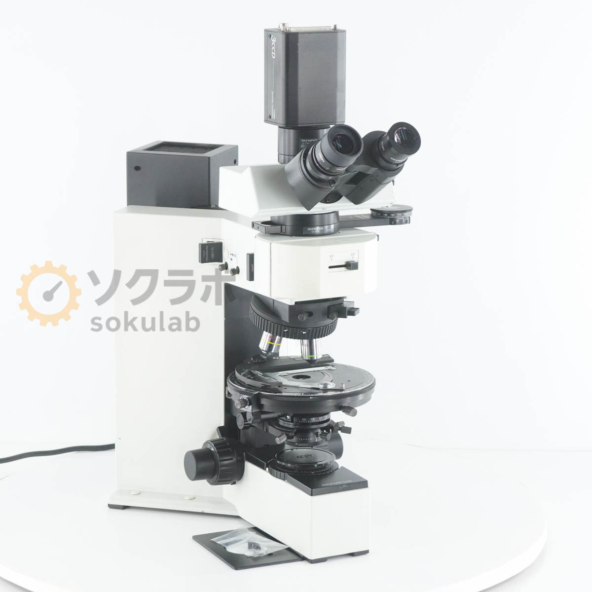 Olympus BX60F-3 Microscope WHN10X22 Plan N 4X/0.10 Ach N 10X/0.25 20X/0.40 40X/0.65 [m1218376303]