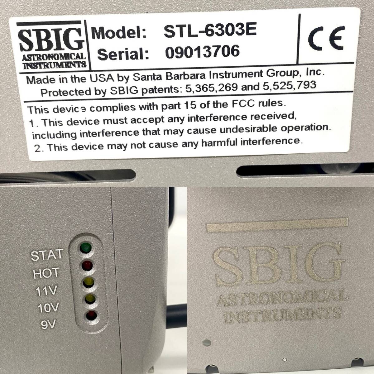 SBIG STL-6303E Cooled CCD Camera for Astronomical Observation [s1218438488]