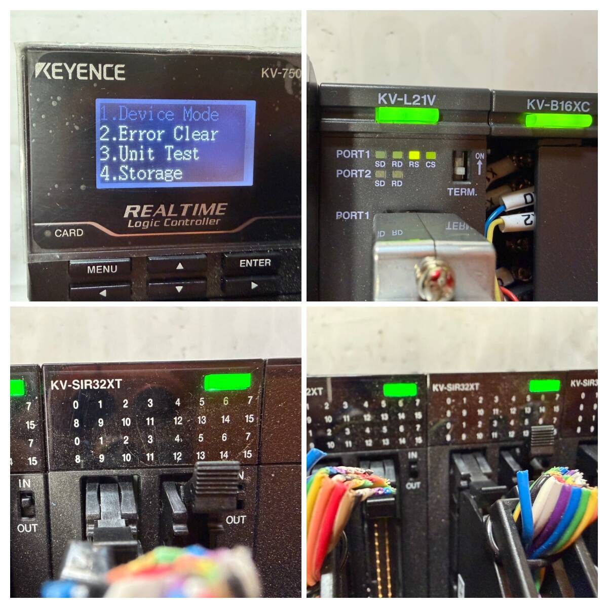 Keyence KV-7500 CPU Unit 3 pcs [u1218604378]