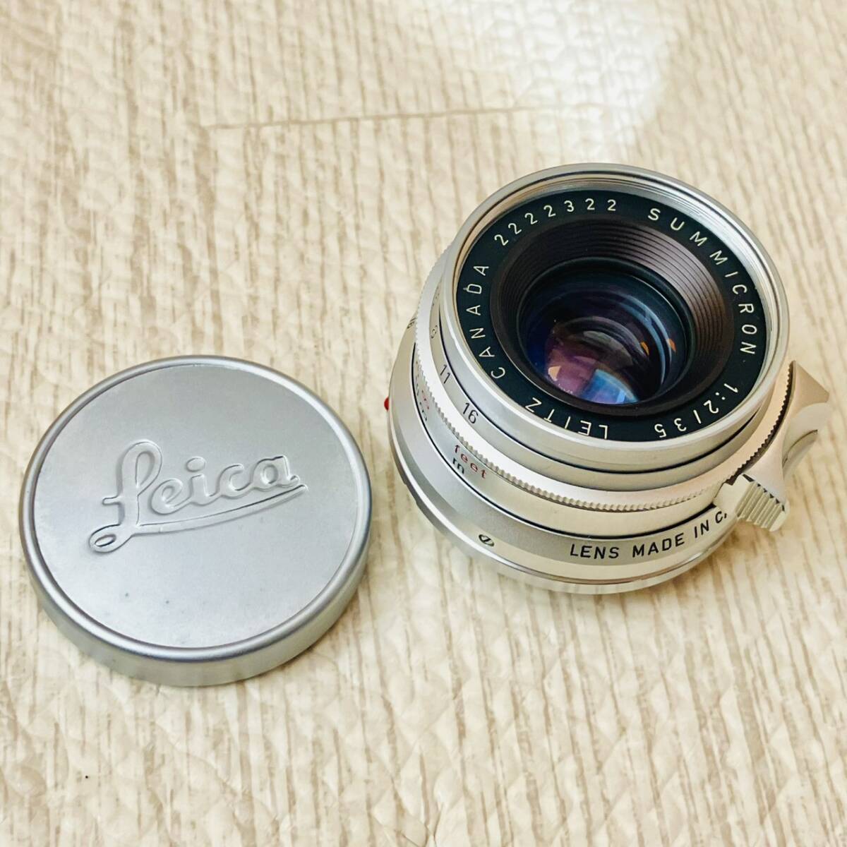 Leica SUMMICRON 35mm F2 8 Lenses Lens Made in Canada [r1218693456]