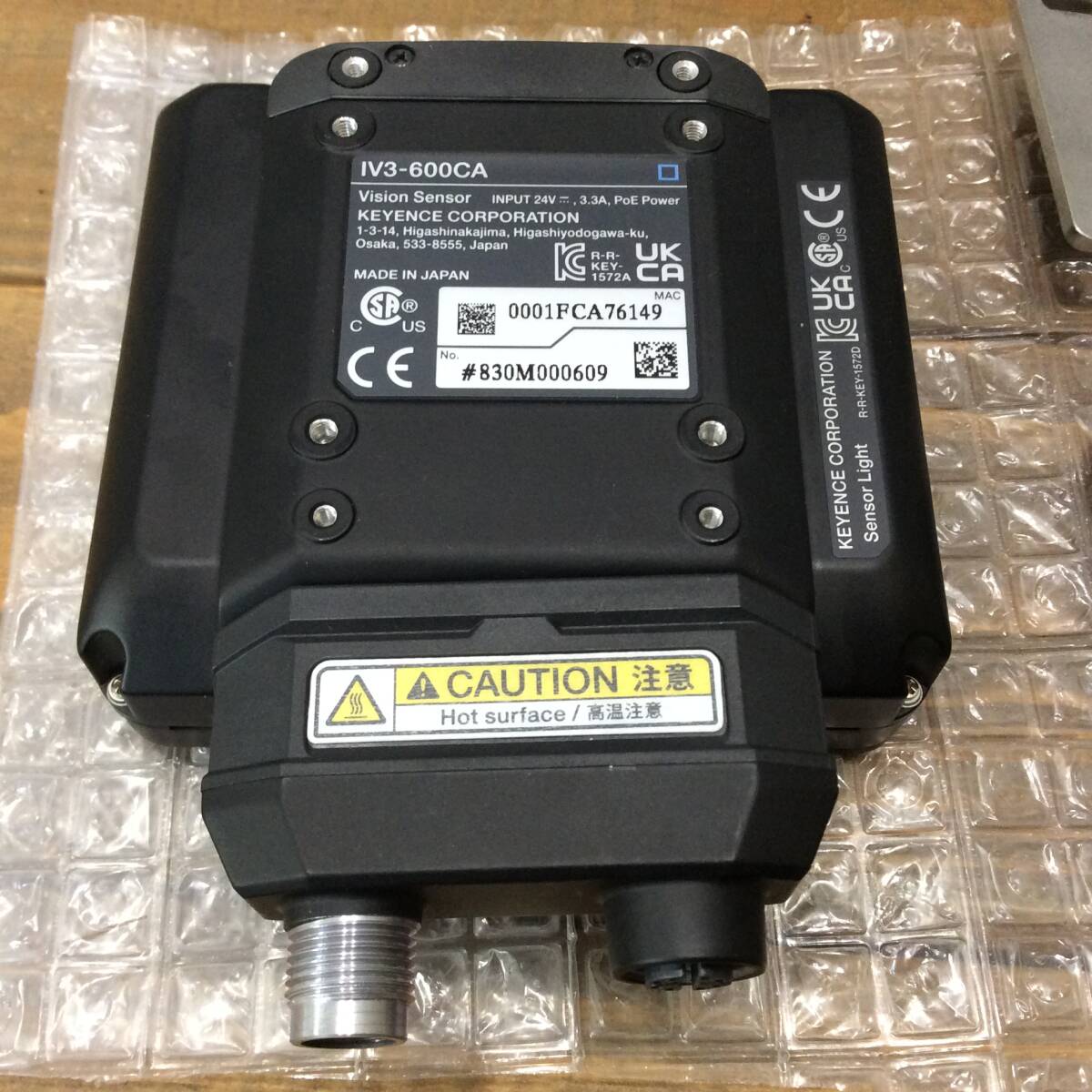 KEYENCE IV3-L6C Amplifier Imaging Lighting Unit Sensor Wide Field of View Color AF Specification [c1218703501]