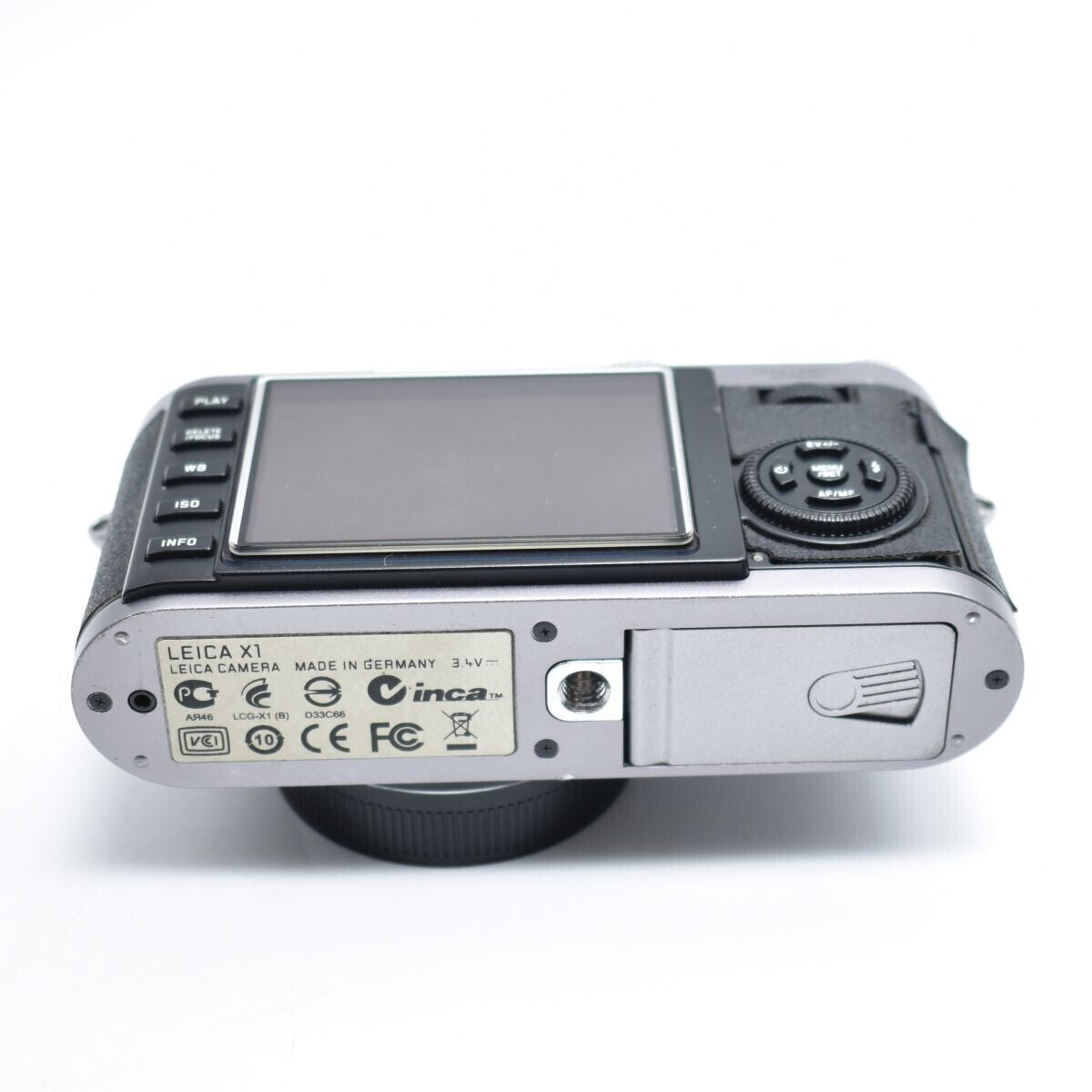Leica X1 Digital Camera 12.2 Megapixels Steel Gray 18420 [j1218790747]