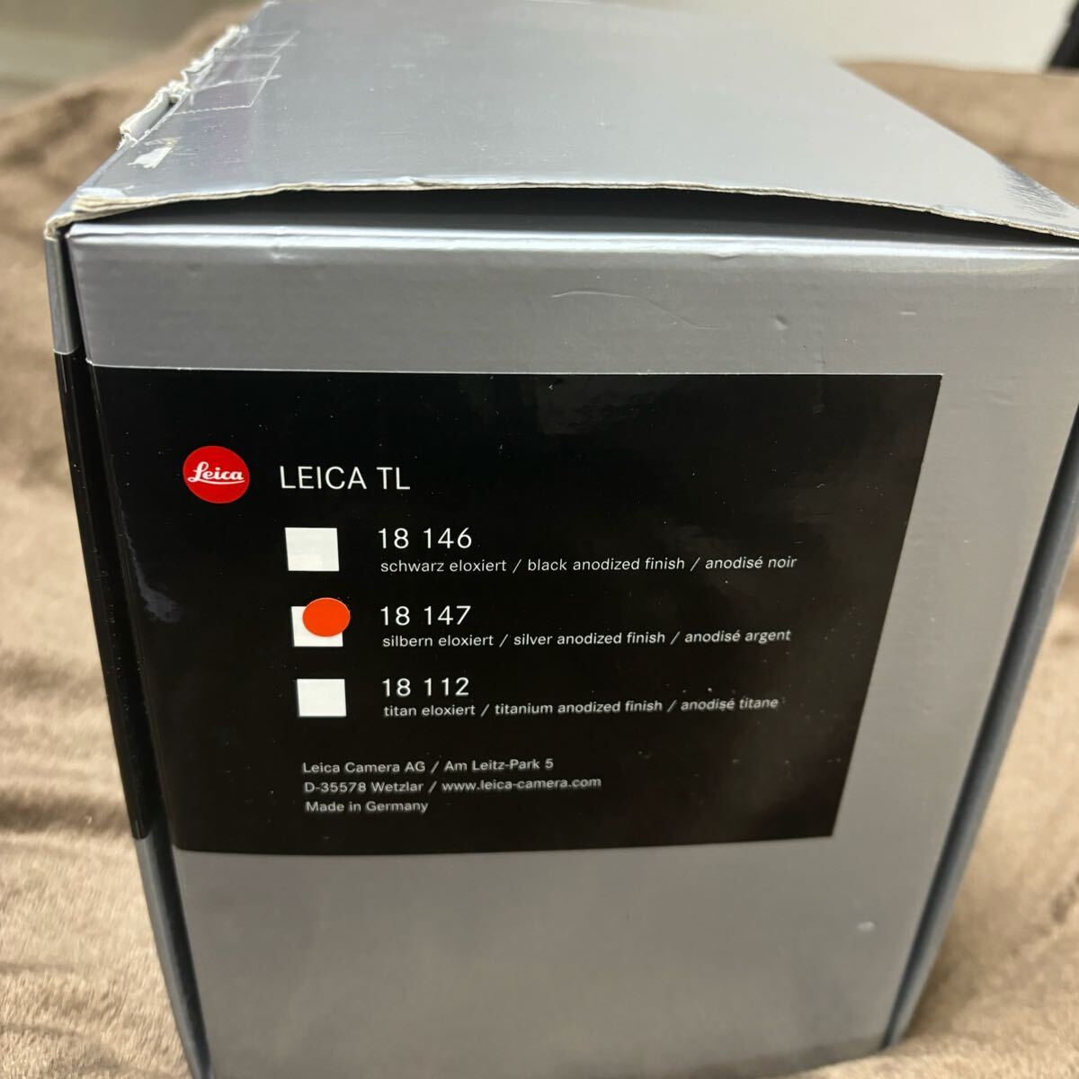 Leica TL Silver Body Mirrorless Camera [x1218834442]