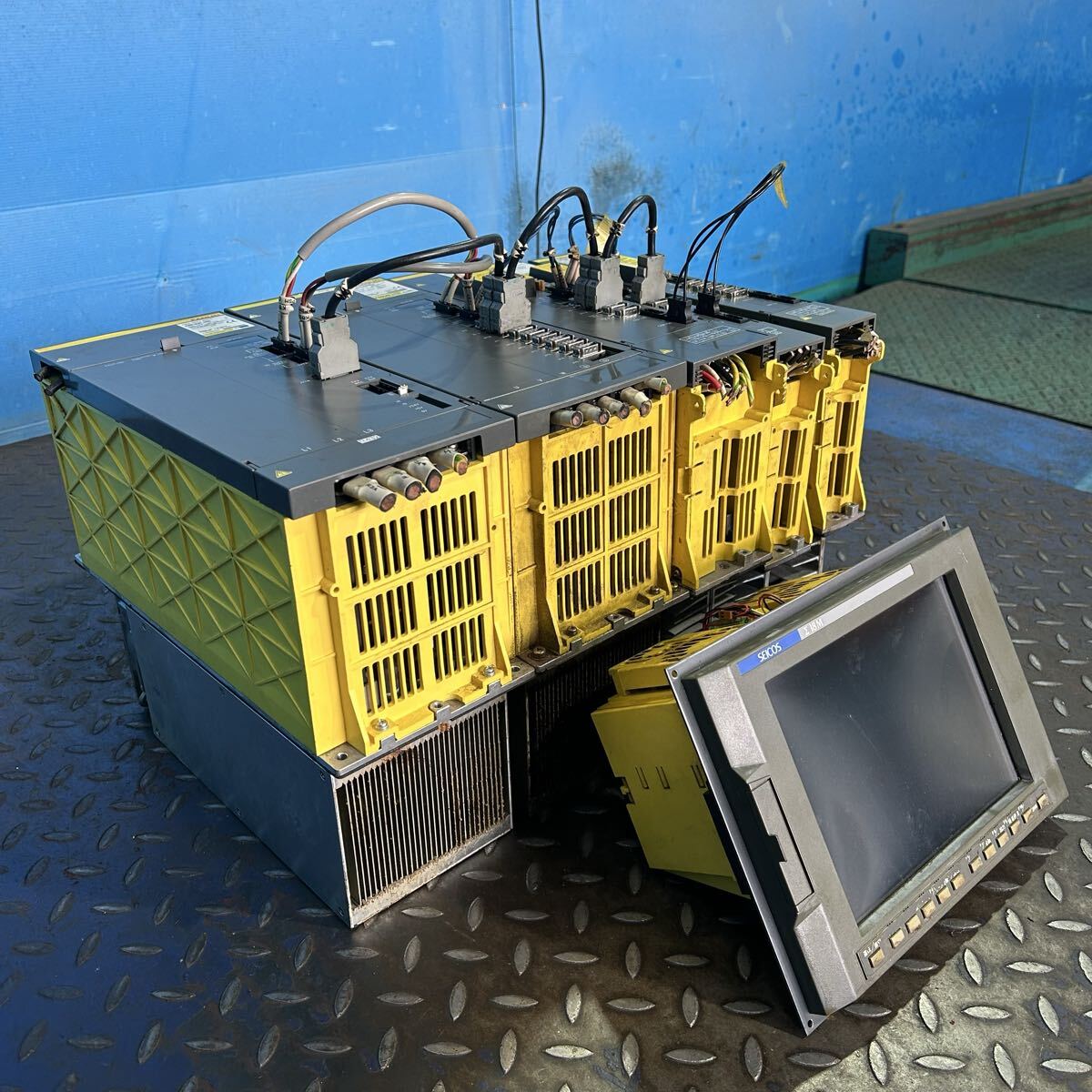FANUC A06B-6087-H130 A06B-6102-H226 A06B-6096-H208 A06B-6096-H105 A06B-6096-H206 A02B-0238-B548 Electronic Components 6 pcs (for parts or not working) [o1219139118]