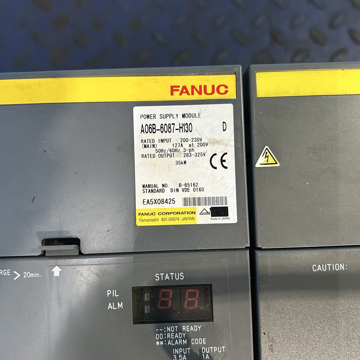 FANUC A06B-6087-H130 A06B-6102-H226 A06B-6096-H208 A06B-6096-H105 A06B-6096-H206 A02B-0238-B548 Electronic Components 6 pcs (for parts or not working) [o1219139118]