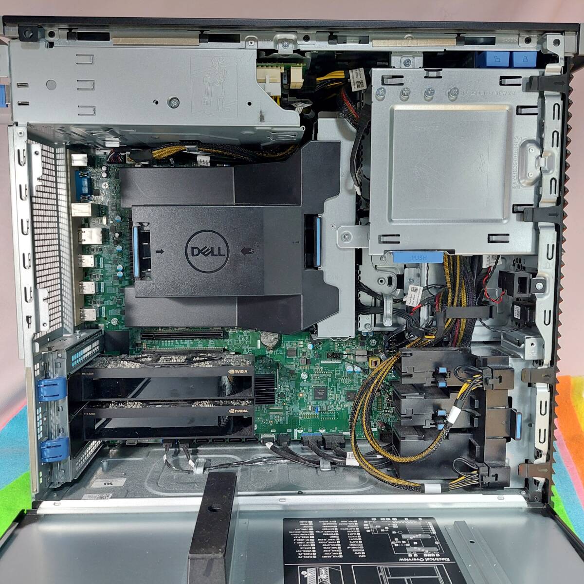 DELL Precision 5820 Tower XEON W-2223 Workstation 64GB RAM NVIDIA RTX A2000 512GB SSD 500GB HDD [j1219181113]