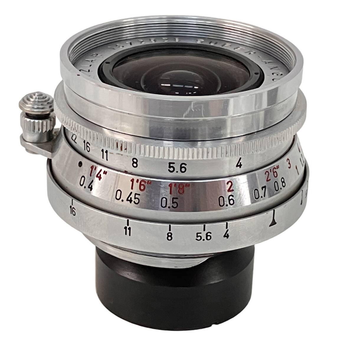 Leica SUPER ANGULON f4 21mm Lens with Hood Rare [n1219255698]