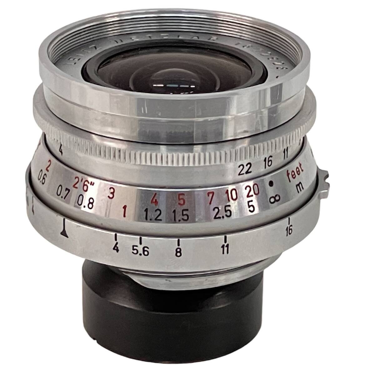Leica SUPER ANGULON f4 21mm Lens with Hood Rare [n1219255698]