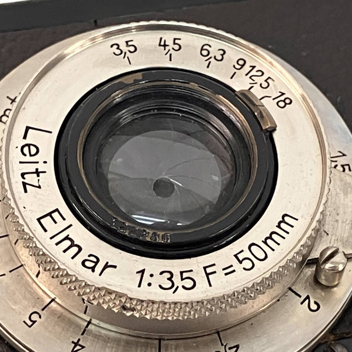 Leica I A Elmar 50mm F3.5 Barnack Rangefinder Rare [u1219258029]
