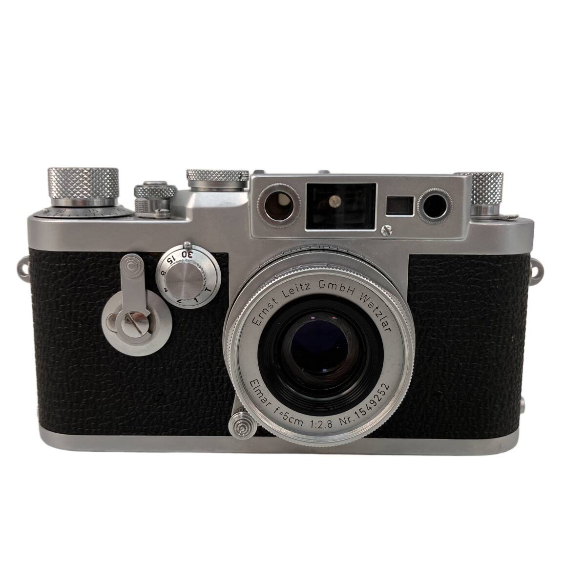 Leica Leitz IIIg Barnack Rangefinder Camera Elmar 5cm F2.8 Rare [t1219421731]