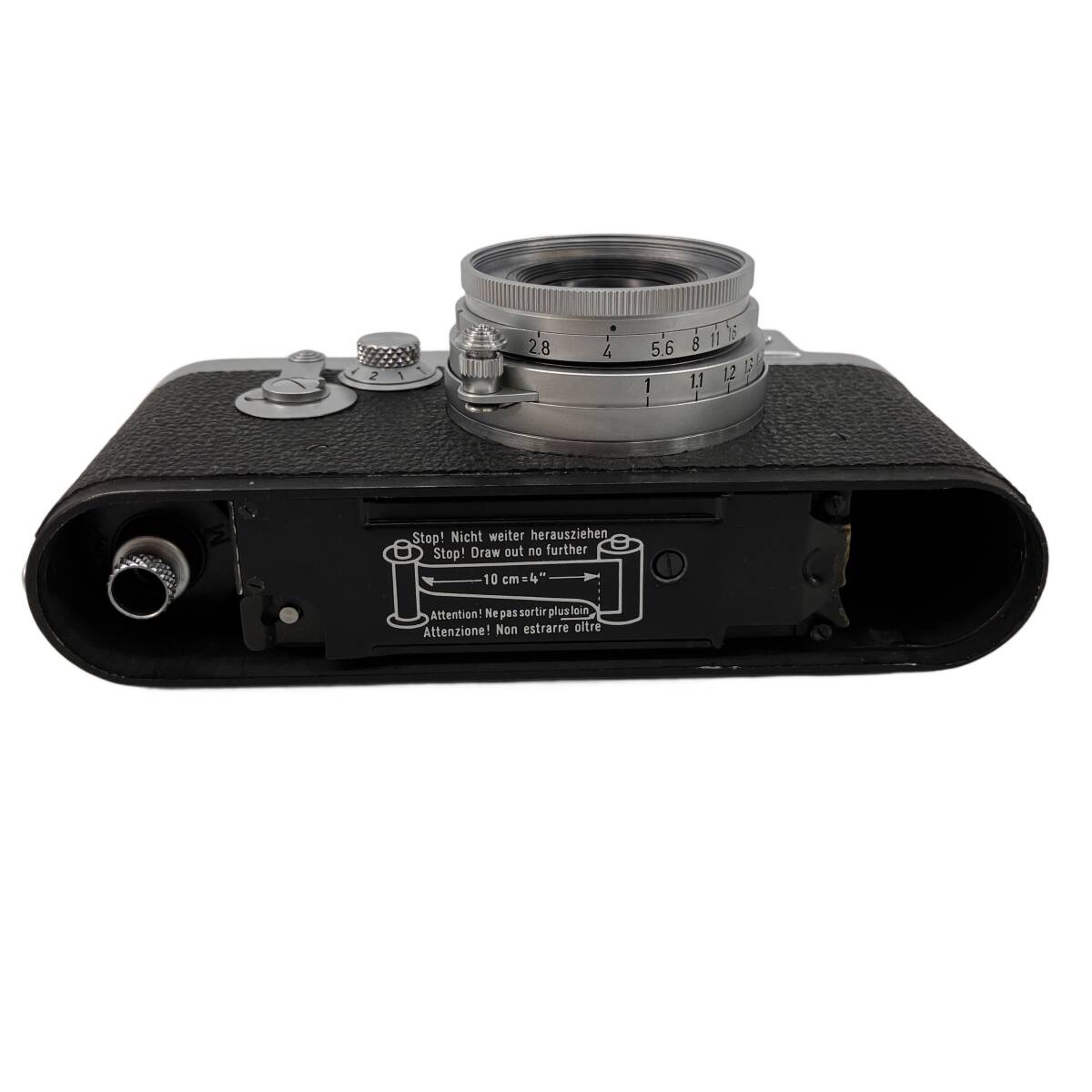Leica Leitz IIIg Barnack Rangefinder Camera Elmar 5cm F2.8 Rare [t1219421731]