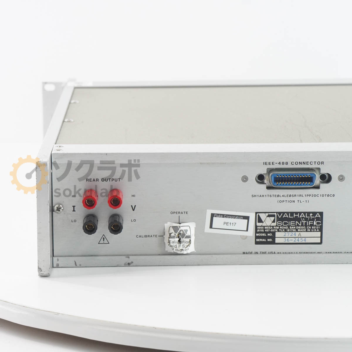 DW 2724A VALHALLA SCIENTIFIC OPT TL-1 PROGRAMMABLE RESISTANCE STANDARD Standard resistor [s1219499311]