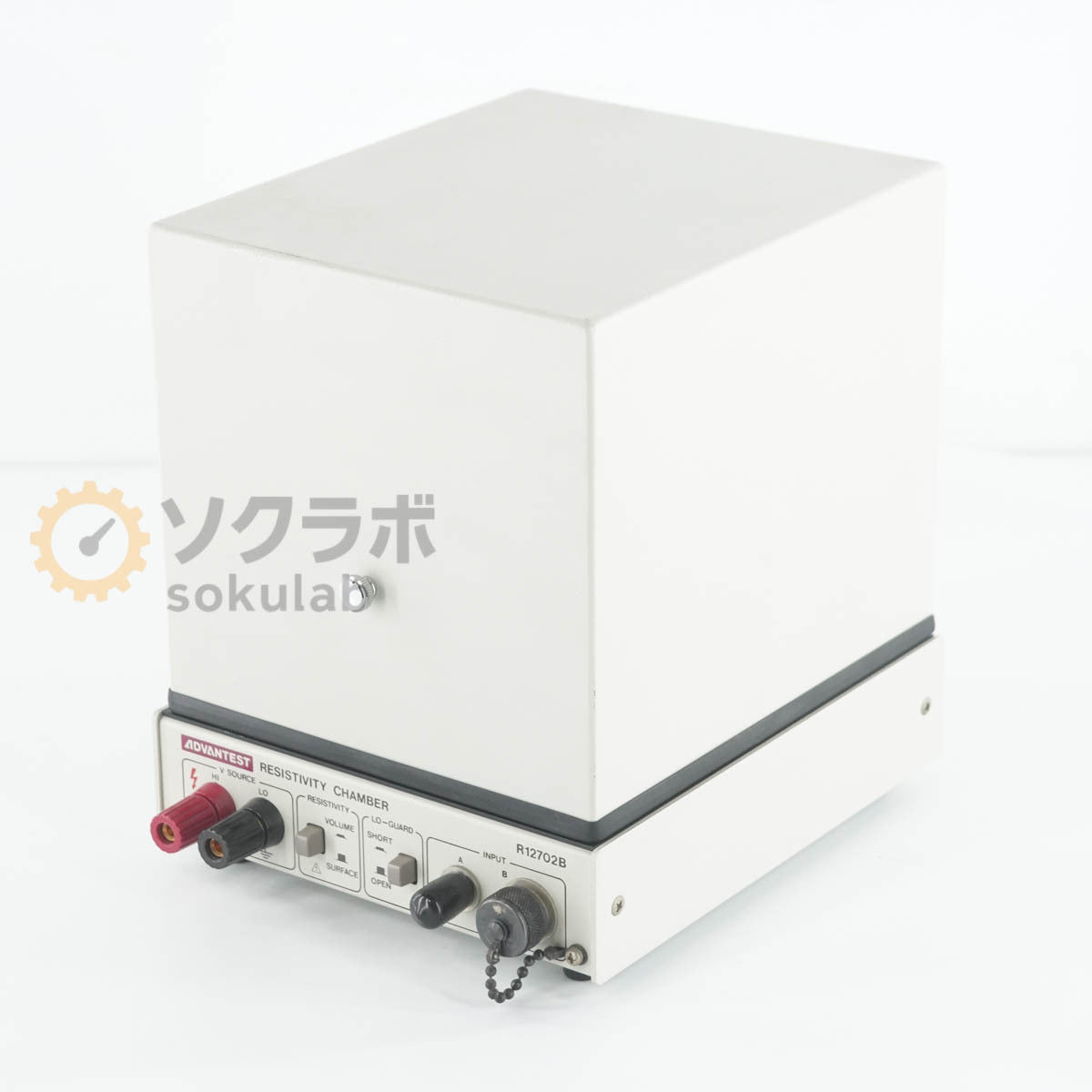 ADVANTEST R12702B RESISTIVITY CHAMBER Instruction Manual [n1219494641]