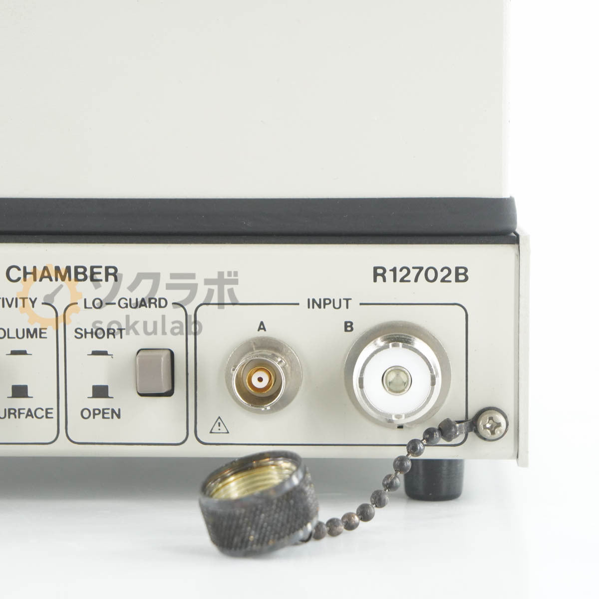 ADVANTEST R12702B RESISTIVITY CHAMBER Instruction Manual [n1219494641]