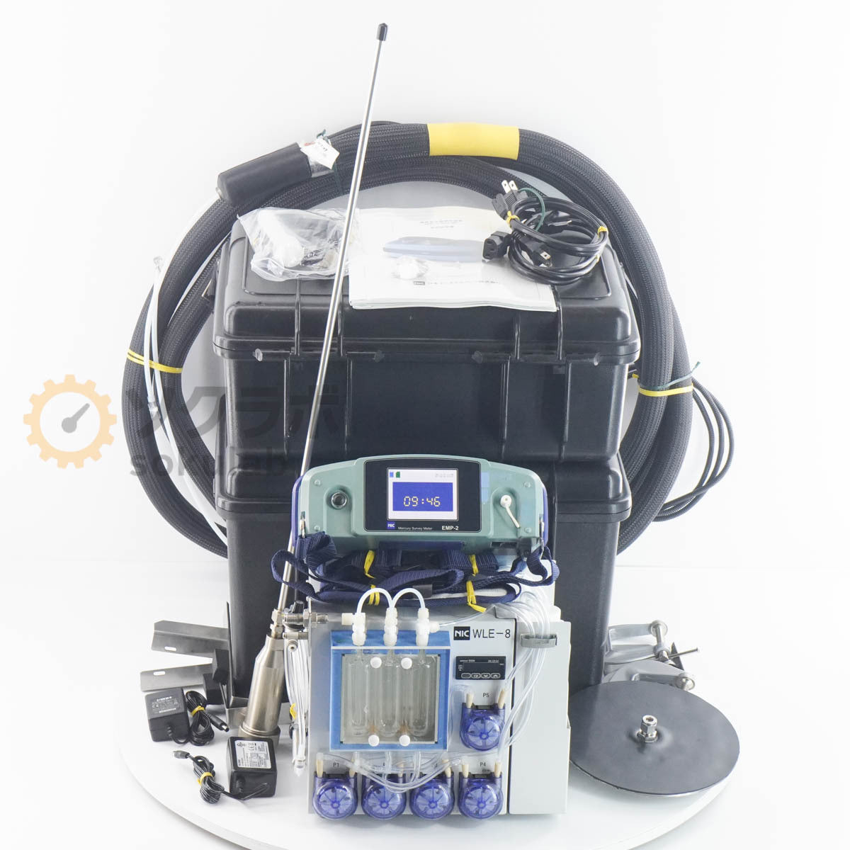 Nippon Instruments EMP-2 WLE-8 Mercury Survey Meter Portable Measuring Device [q1219506259]