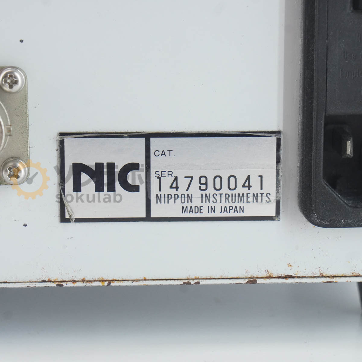 Nippon Instruments EMP-2 WLE-8 Mercury Survey Meter Portable Measuring Device [q1219506259]
