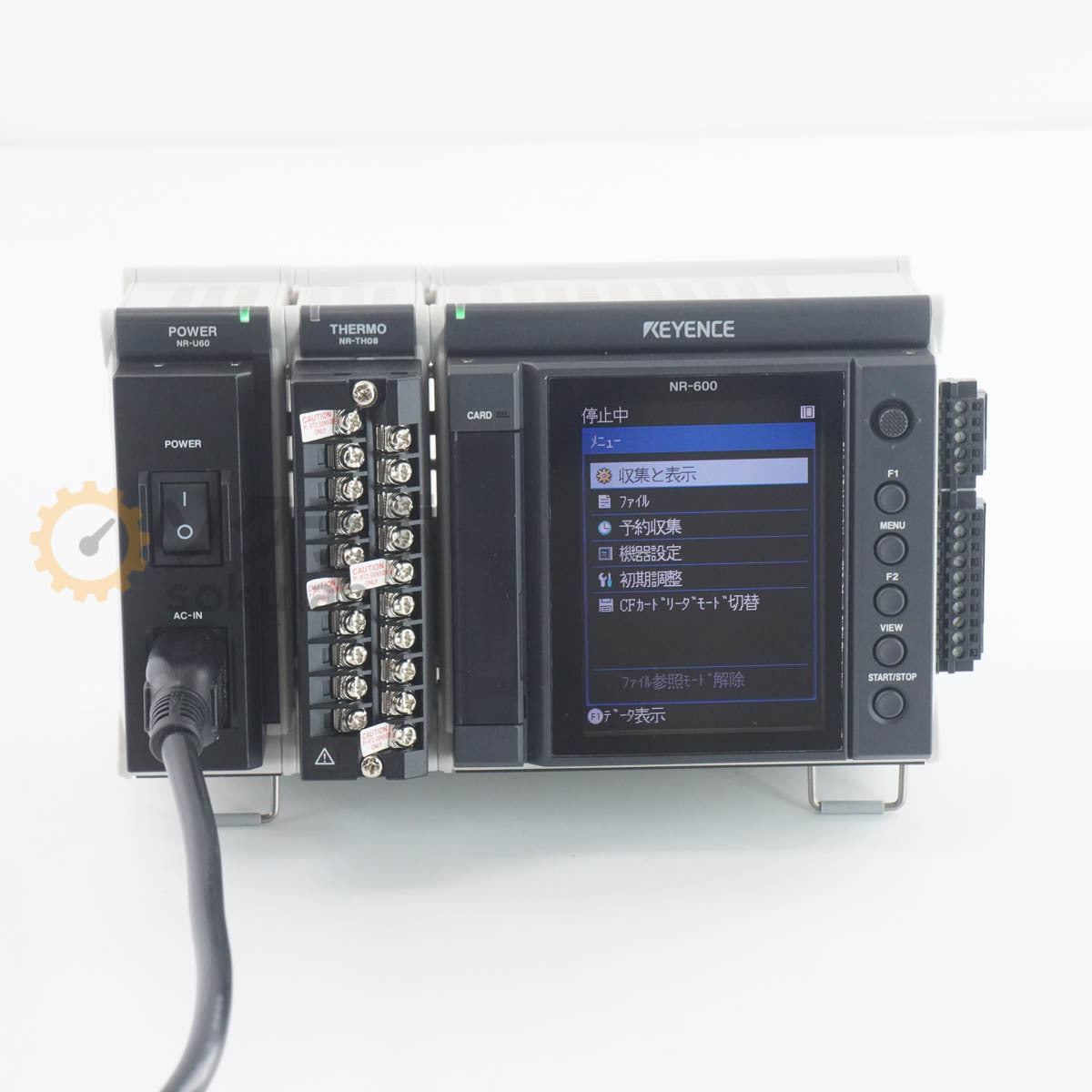 KEYENCE NR-600 NR-U60 NR-TH08 Data Logger Multi-input Data Acquisition System [w1219500609]