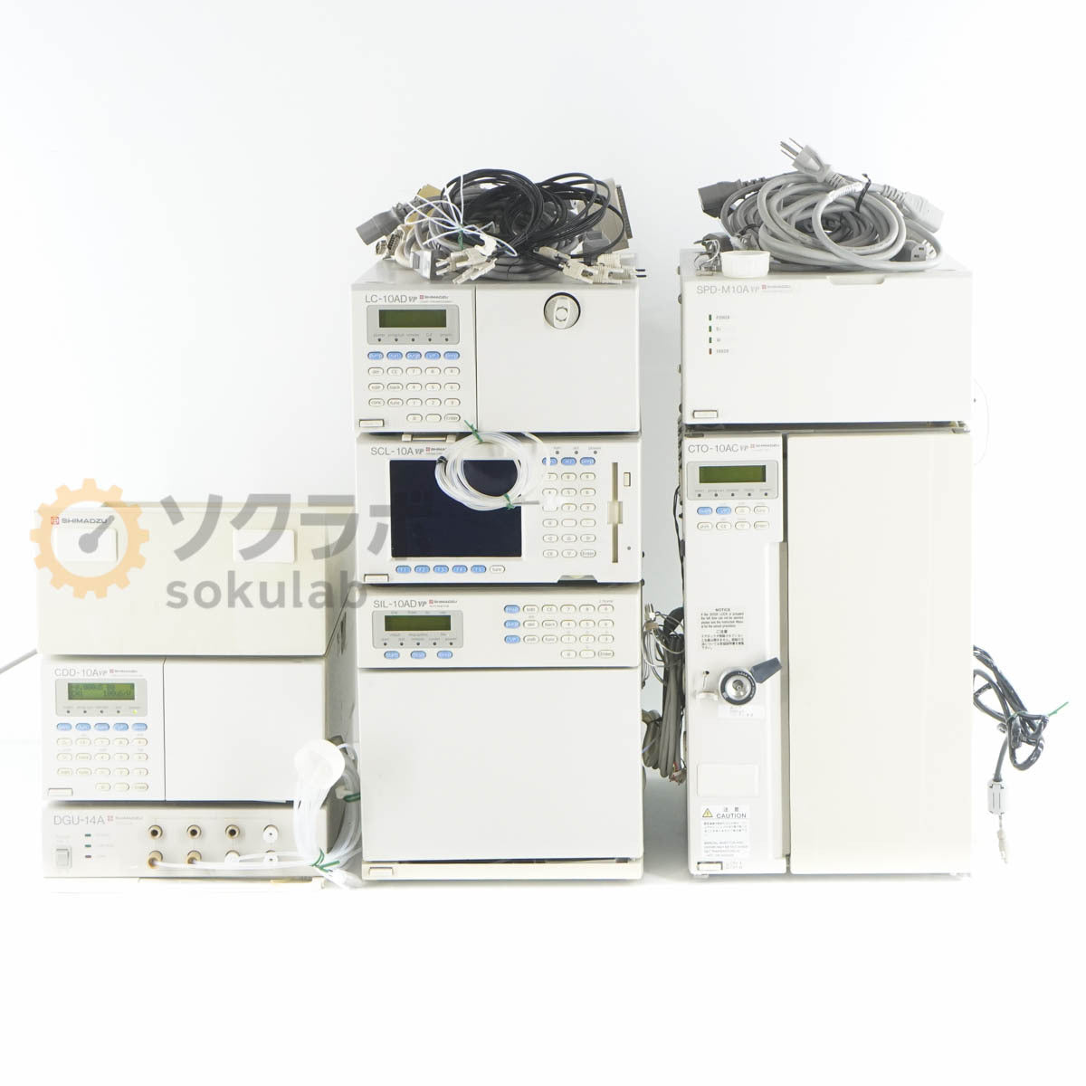 Shimadzu CDD-10AVP HPLC DGU-14A SIL-10ADVP LC-10ADVP SPD-M10AVP CTO-10ACVP [d1219503456]