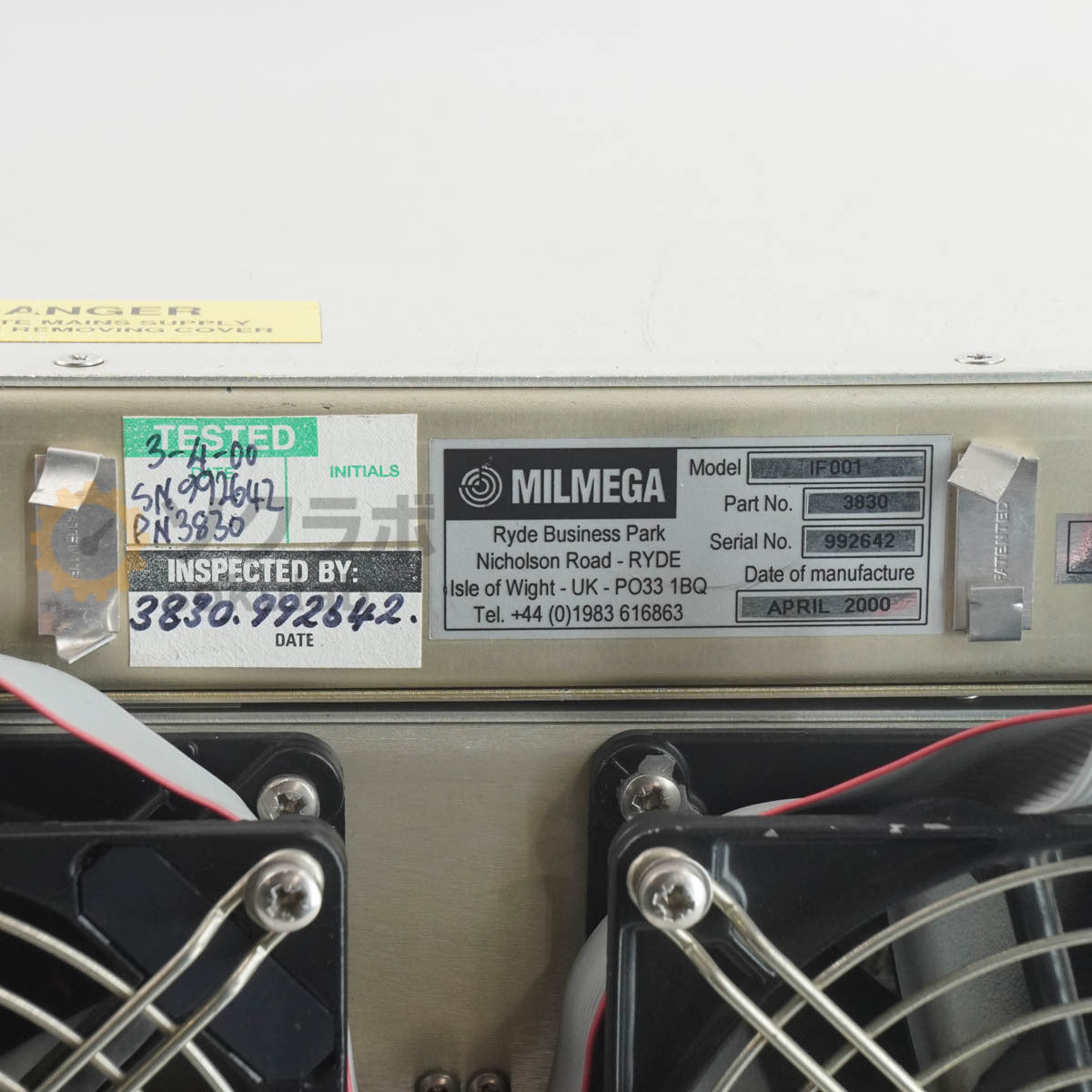 MILMEGA AS0104-100R Linear Power Amplifier 1-2/2-4GHz 100W [g1219500578]