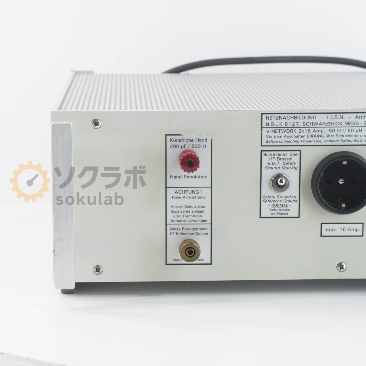 Schwarzbeck NSLK8127 Line Impedance Stabilization Network [b1219502902]
