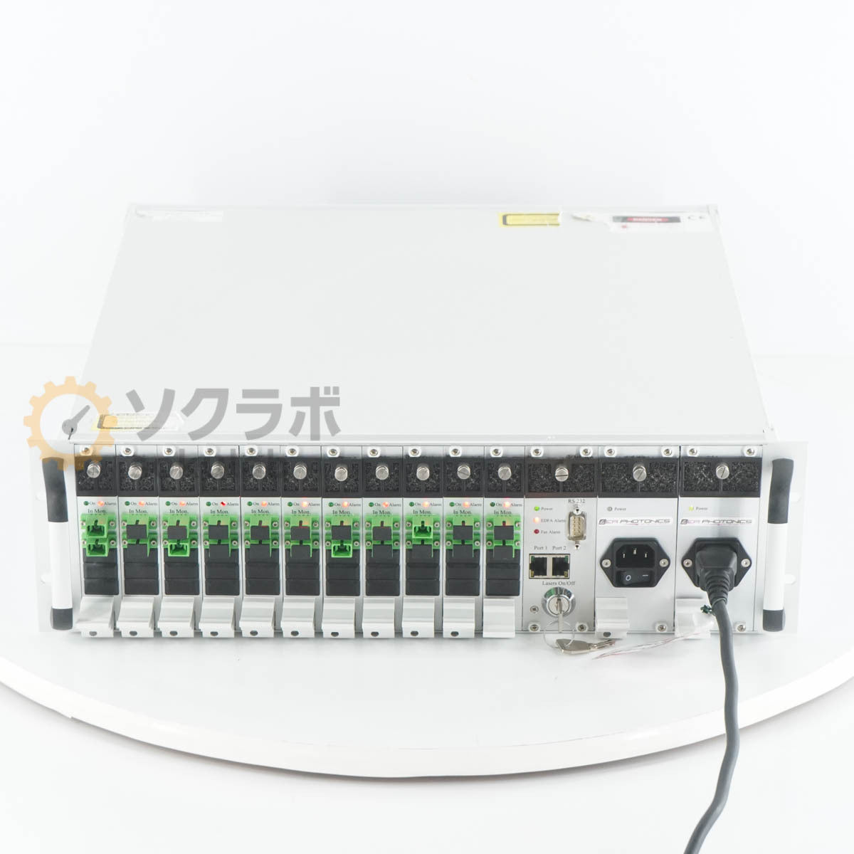 DW RACK-3U-84TE-CPU-1-3V3-100-B0 LEA PHOTONICS Keyed Optical Amplifier [x1219621401]