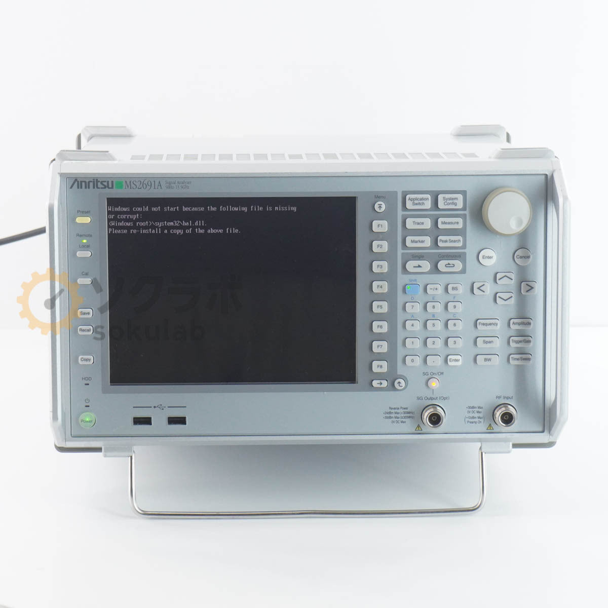 Anritsu MS2691A Signal Analyzer OPT 003 008 020 50Hz-13.5GHz [f1219618518]