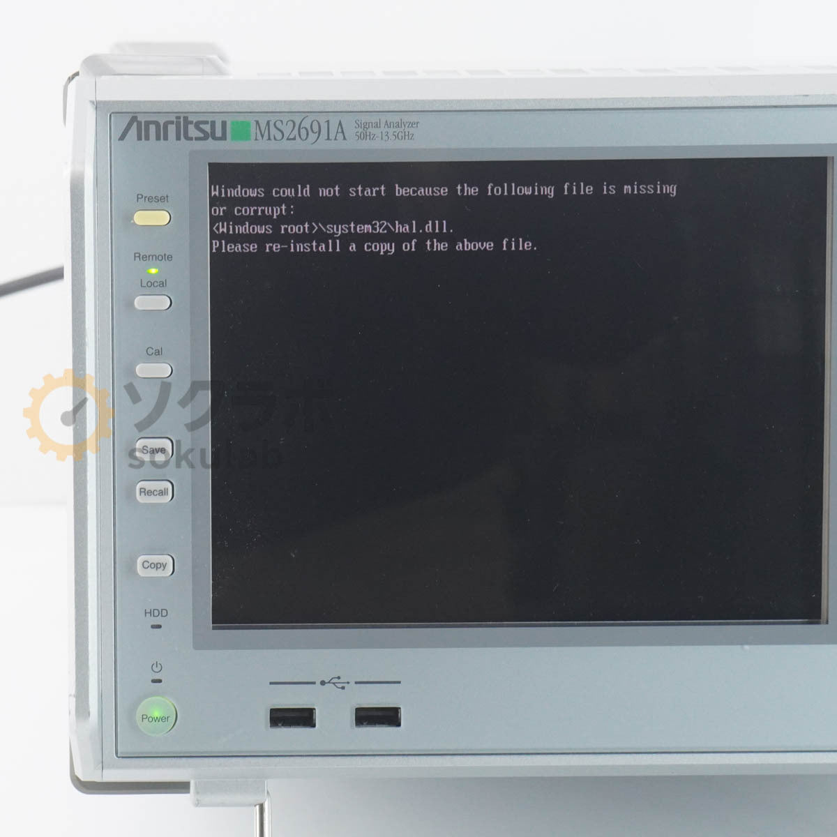 Anritsu MS2691A Signal Analyzer OPT 003 008 020 50Hz-13.5GHz [f1219618518]