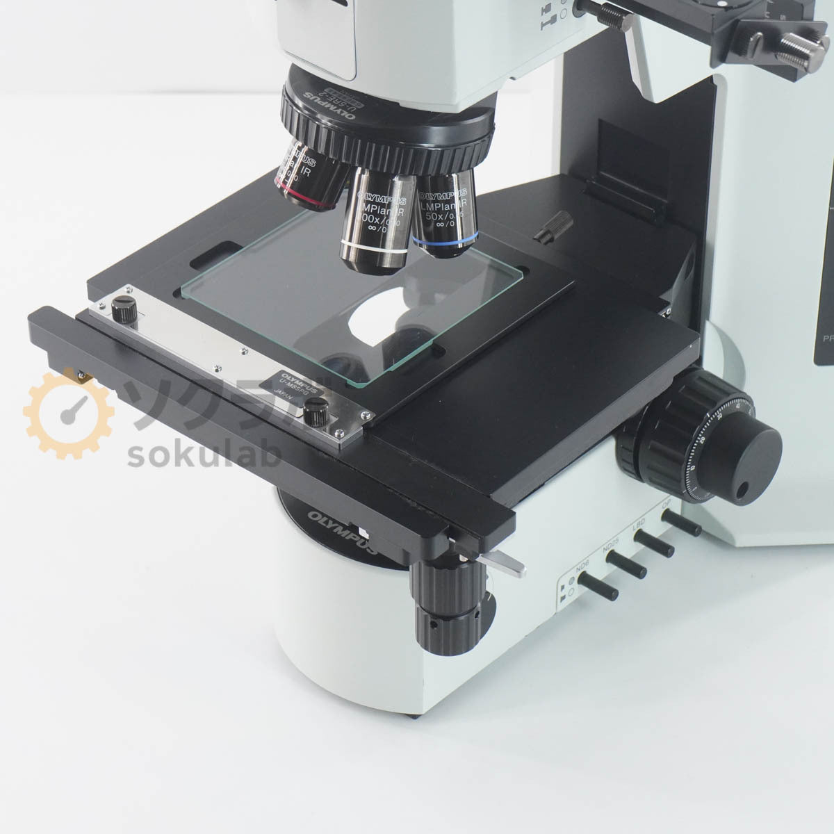 Olympus BX51TRF Microscope WHN10X/22 LMPlan IR 5X/0.1 10X/0.25 20X/0.4 50X/0.55 100X/0.8 [t1219625071]
