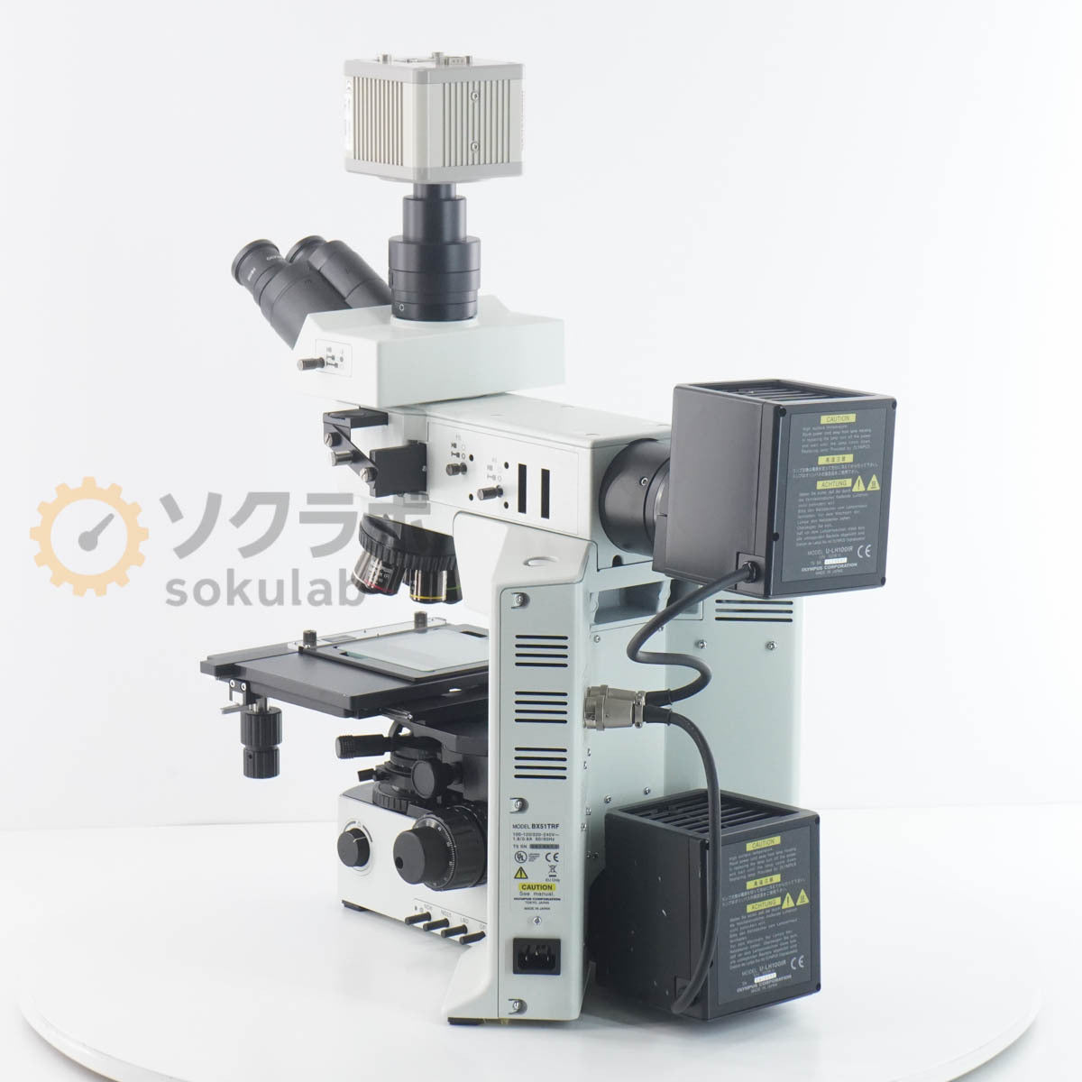 Olympus BX51TRF Microscope WHN10X/22 LMPlan IR 5X/0.1 10X/0.25 20X/0.4 50X/0.55 100X/0.8 [t1219625071]