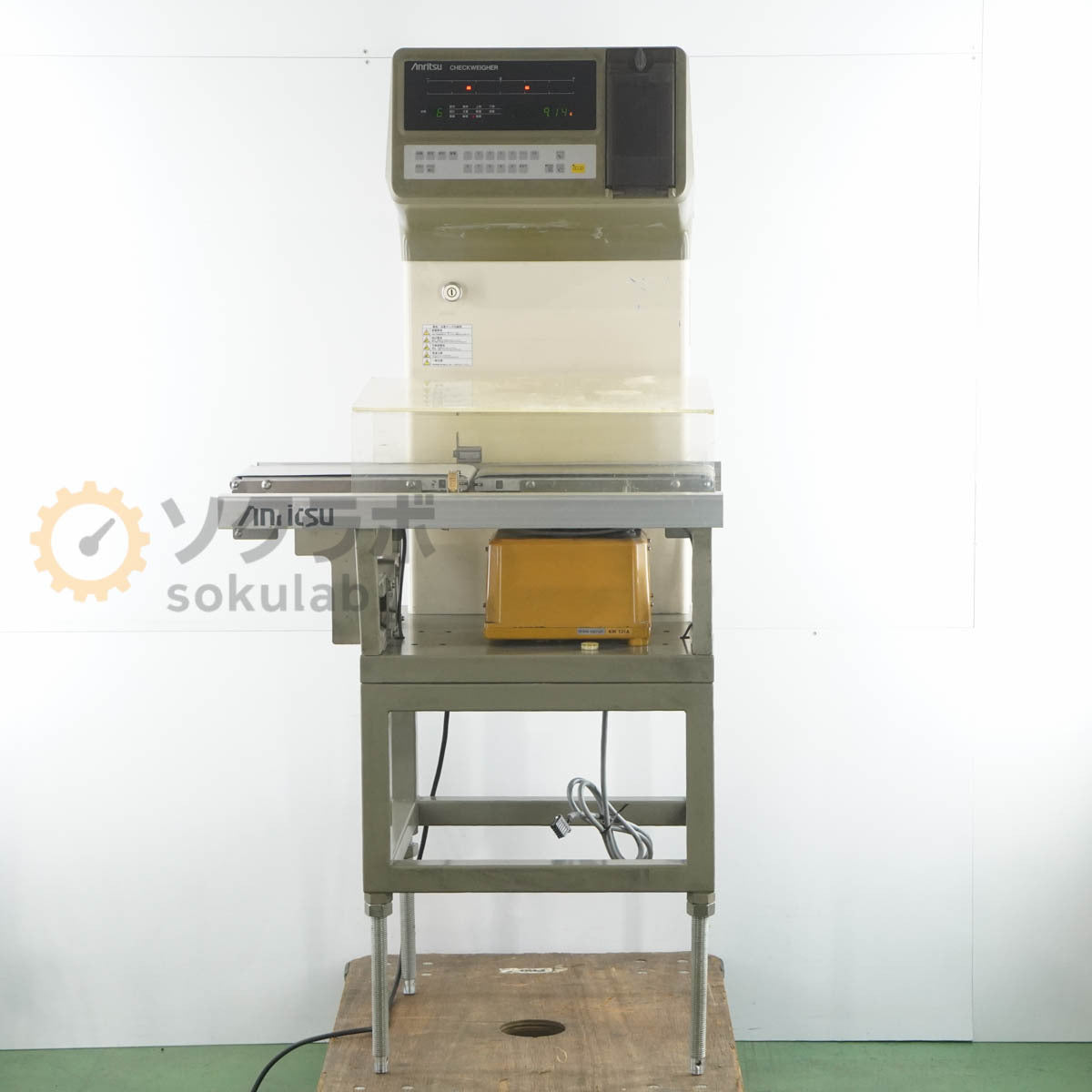 Anritsu KW633B CHECKWEIGHER Weight Checker Sorting Machine Auto Checker [o1219618920]