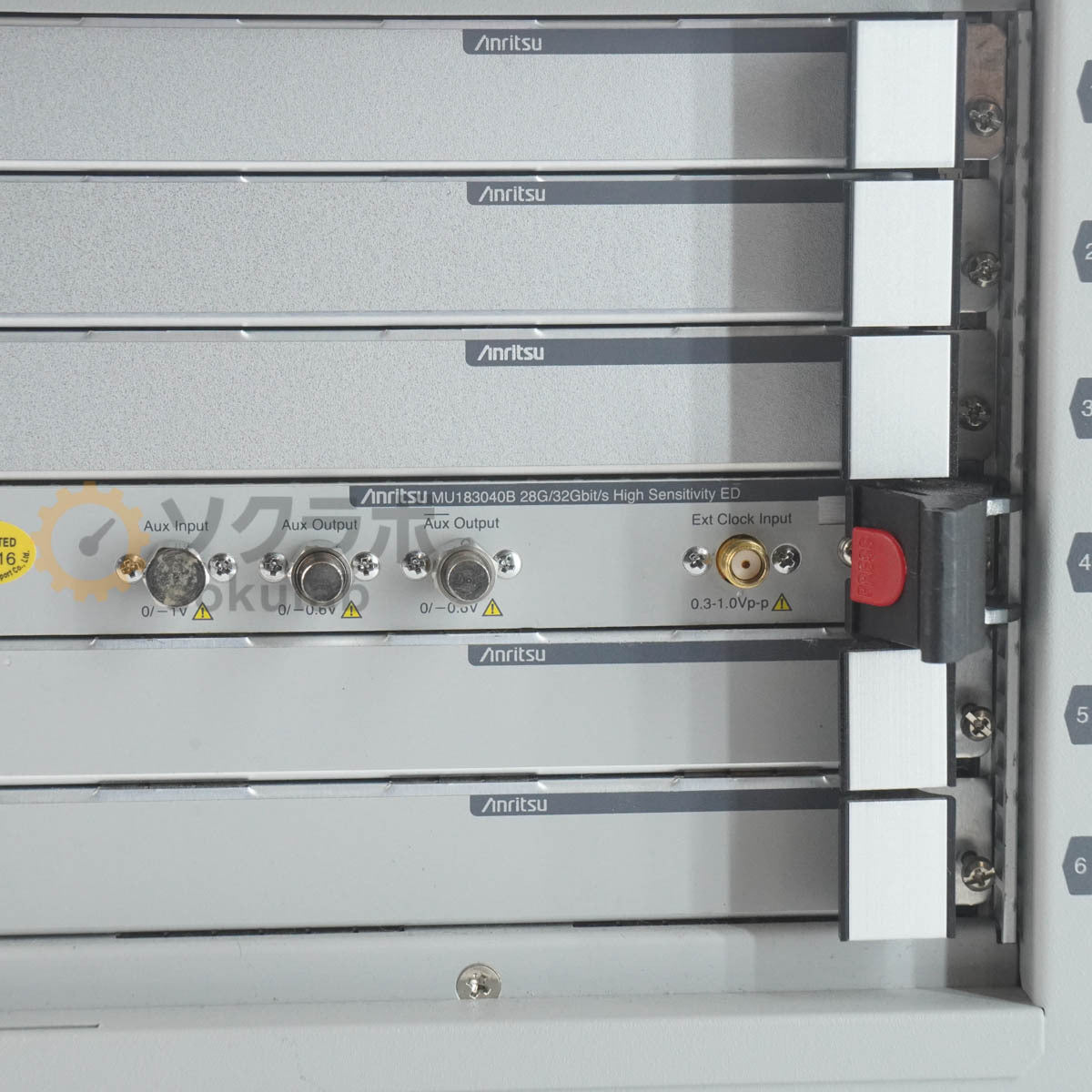 Anritsu MP1800A Signal Quality Analyzer OPT 001 002 015 132 MU183040B [q1219623727]