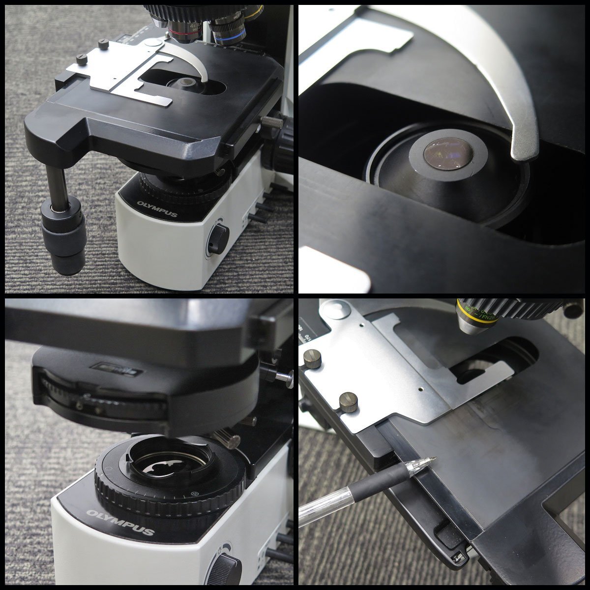 Olympus BX51TRF System Biological Microscope with 5 Objective Lenses (as-is) [v1220086419]