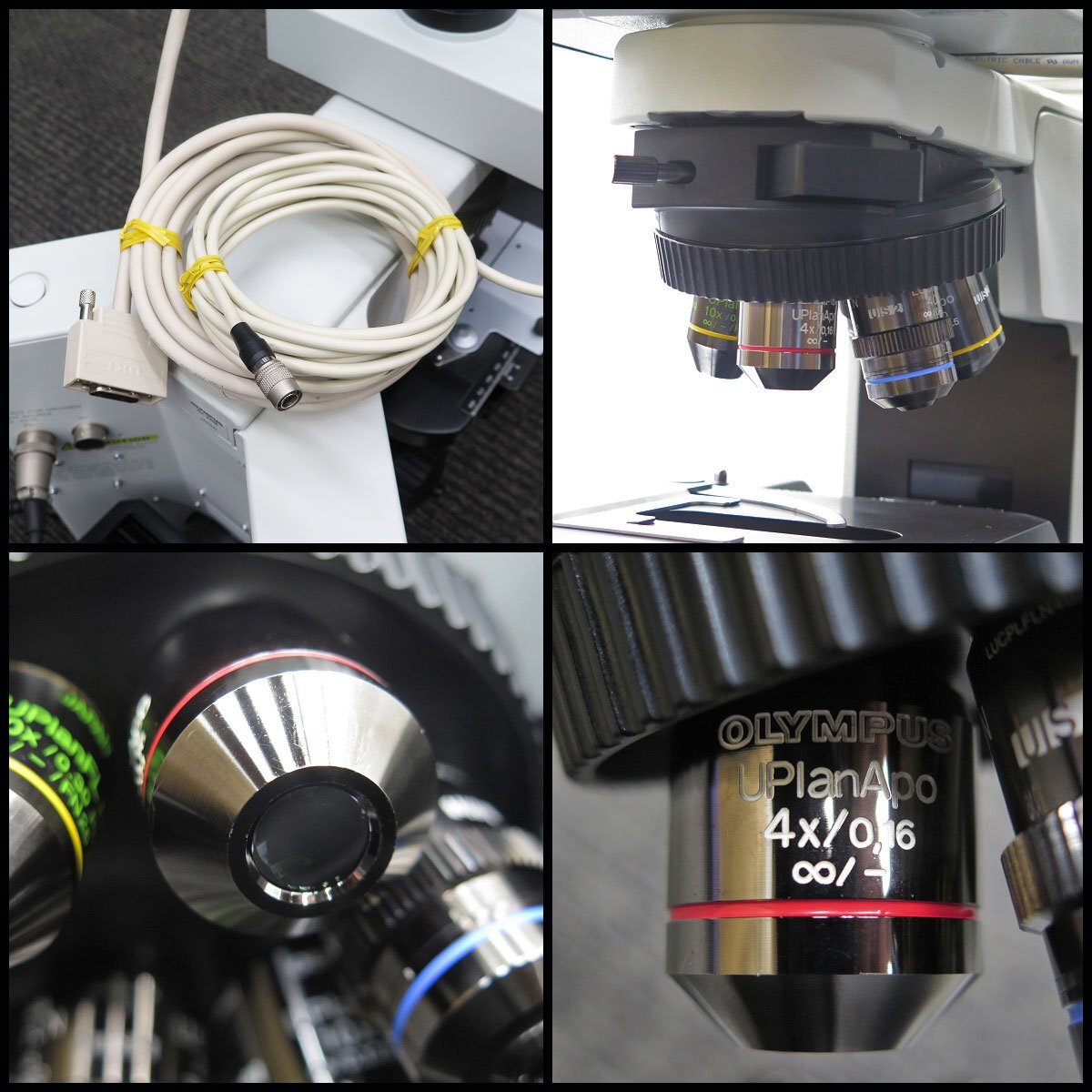 Olympus BX51TRF System Biological Microscope with 5 Objective Lenses (as-is) [v1220086419]